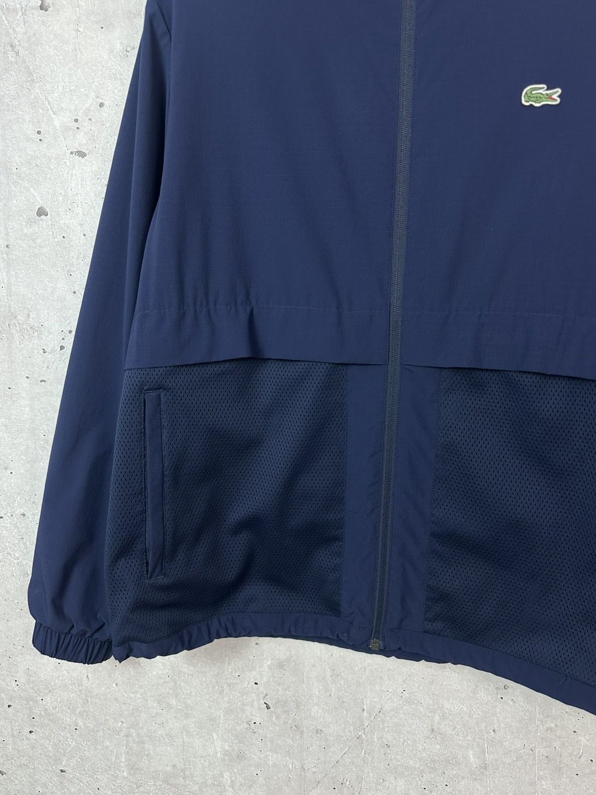 Lacoste Lacoste Sport Blue Logo Long Sleeve Men’s Hooded Jacket Size US L / EU 52-54 / 3 - 6 Thumbnail