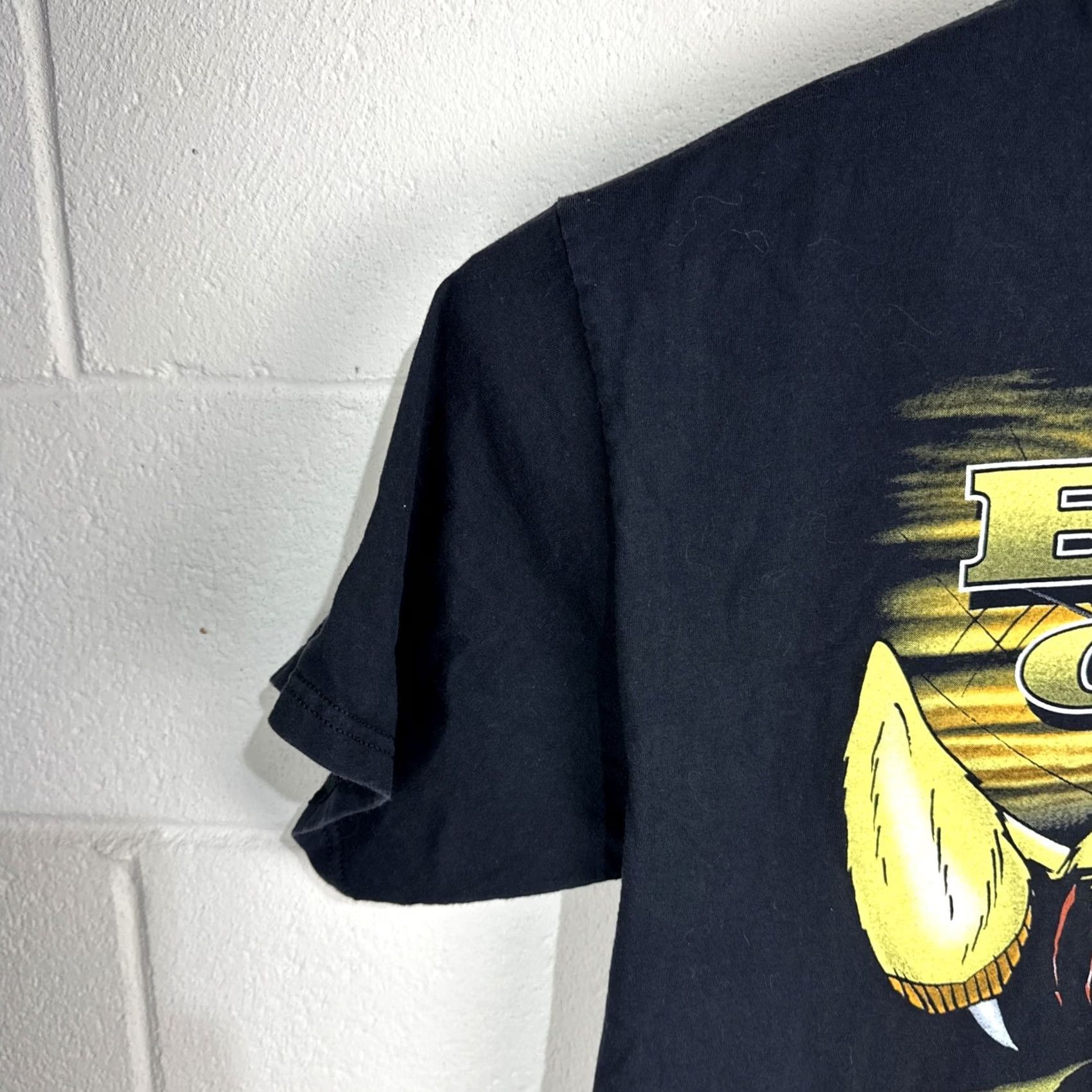 Tultex VINTAGE Yellow Jacket Hornet Bug Off T-Shirt Adult XL 90s Tultex Short Sleeve Black Mens Size US XL / EU 56 / 4 - 5 Thumbnail