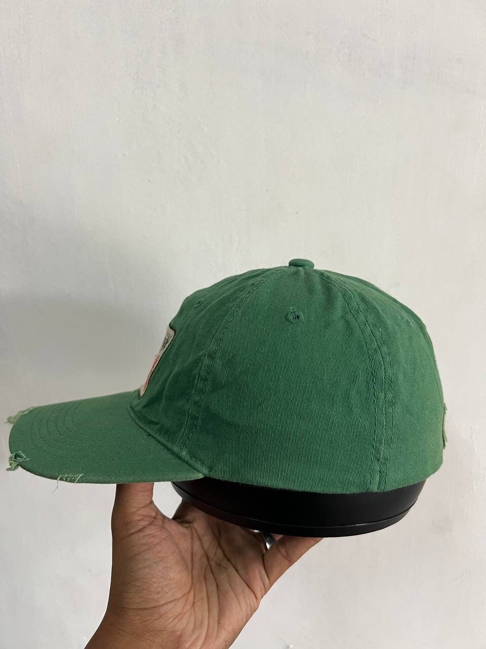 Mountain Dew Mountain Dew Distressed Fitted Hat Size ONE SIZE - 4 Thumbnail