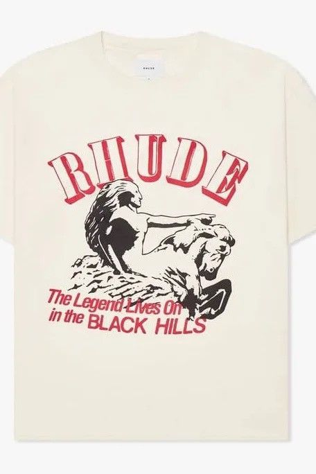 Rhude White,black,red rhude shirt Size US XS / EU 42 / 0 - 1 Thumbnail