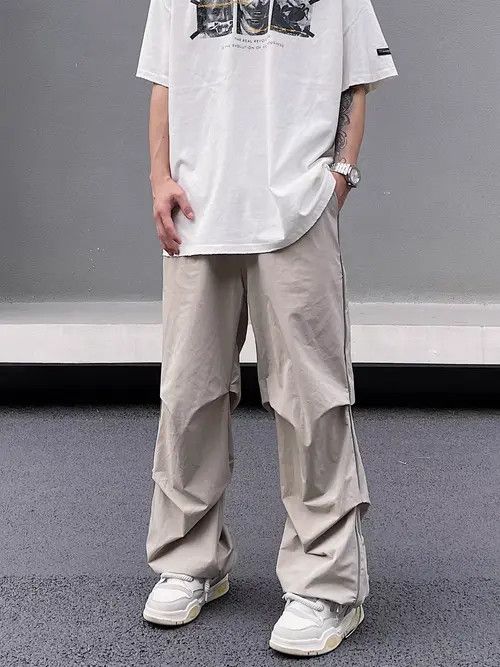 Japanese Brand Kokubu x Ayase Gray High Street Vintage Loose Casual Pants Size US 29 - 3 Thumbnail