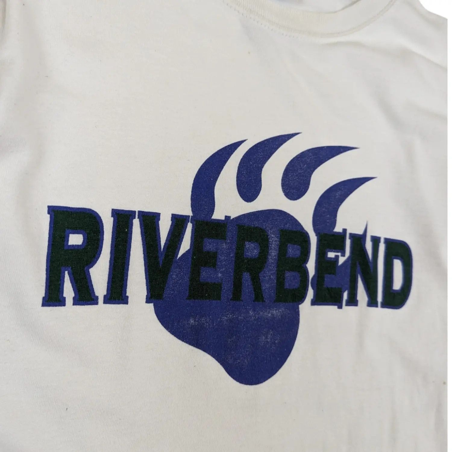 Gildan Vtg RIVERBAND School Bears American Football Long Sleeve Tee Size US S / EU 44-46 / 1 - 5 Thumbnail
