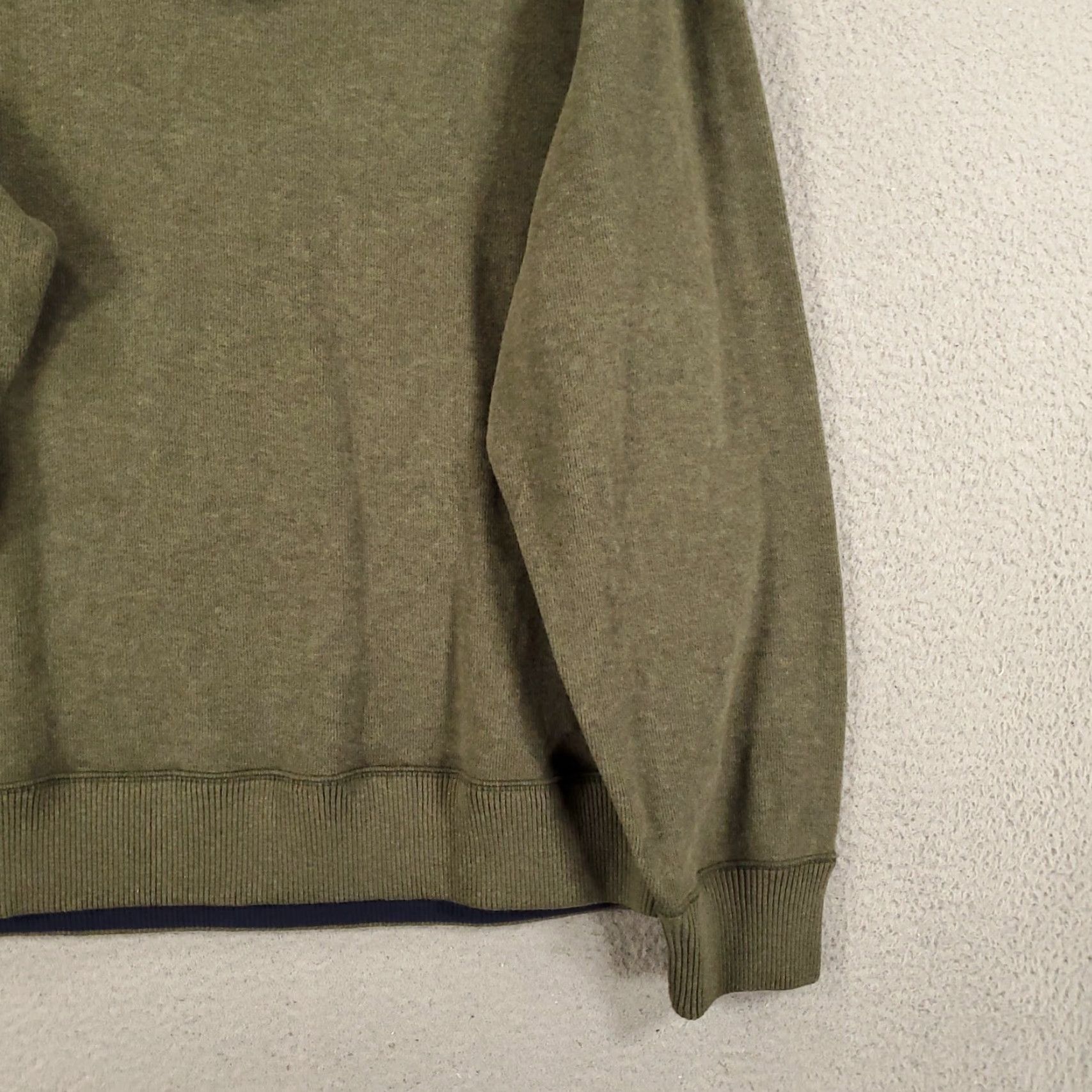 Cremieux VINTAGE New Mens Sweater Big 2X Green Blue Reversible Elbow Pad 1/4 Zip 2XB Pullover NWT Size US XXL / EU 58 / 5 - 6 Thumbnail