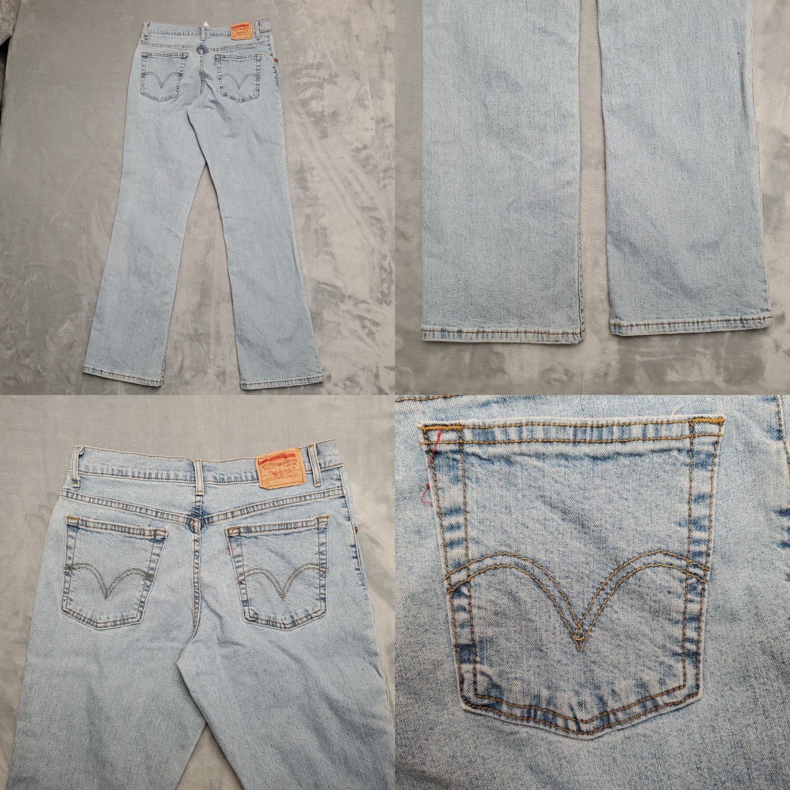 Levi's VINTAGE Levi's Jeans Women 8 Blue Denim 550 Relaxed Bootcut 32in Inseam Light Wash 5-Pocket Mens? No, end gender: Womens Size 30" / US 8 / IT 44 - 8 Thumbnail