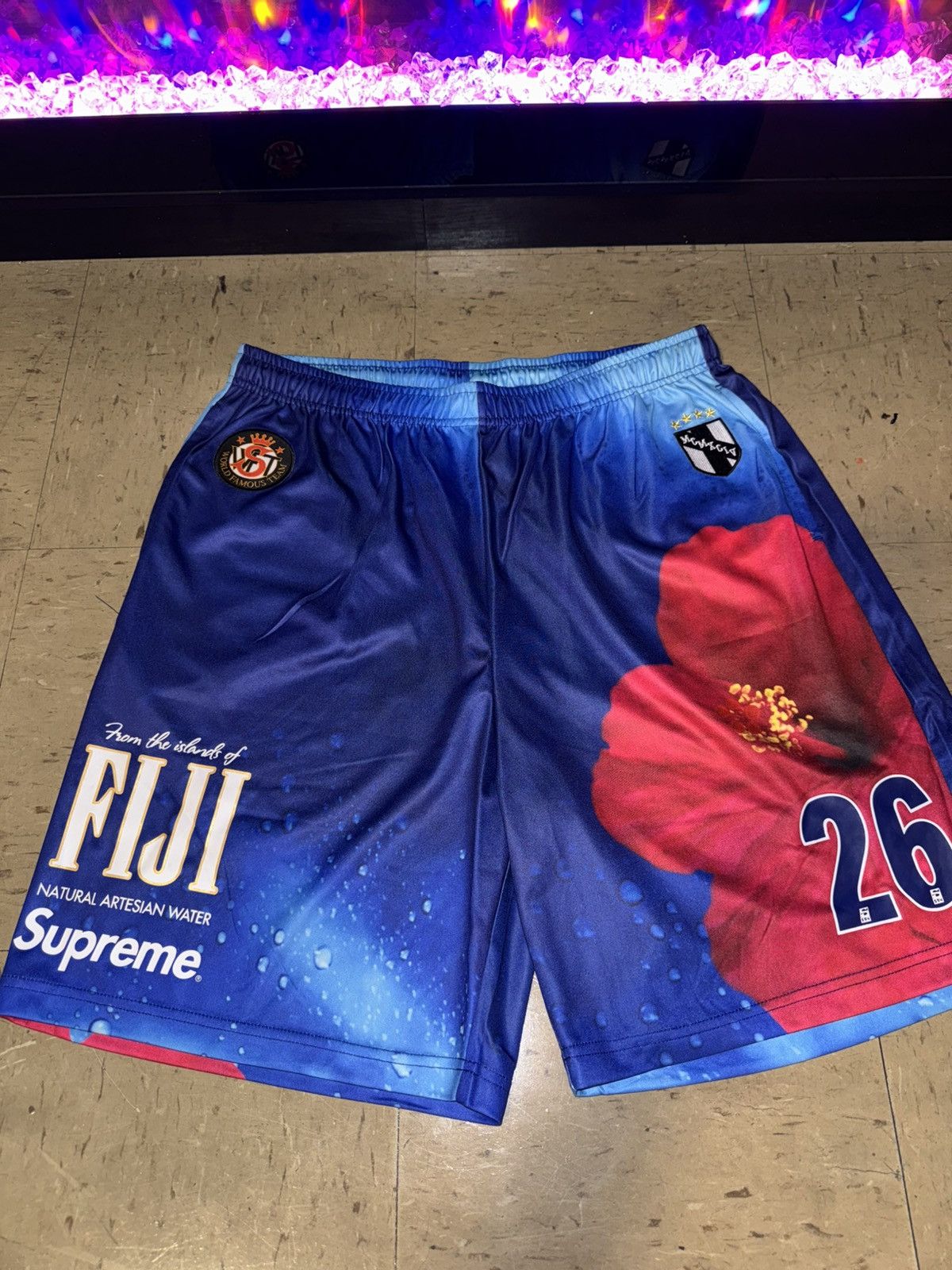 Supreme Supreme®/FIJI® Soccer shorts | Grailed