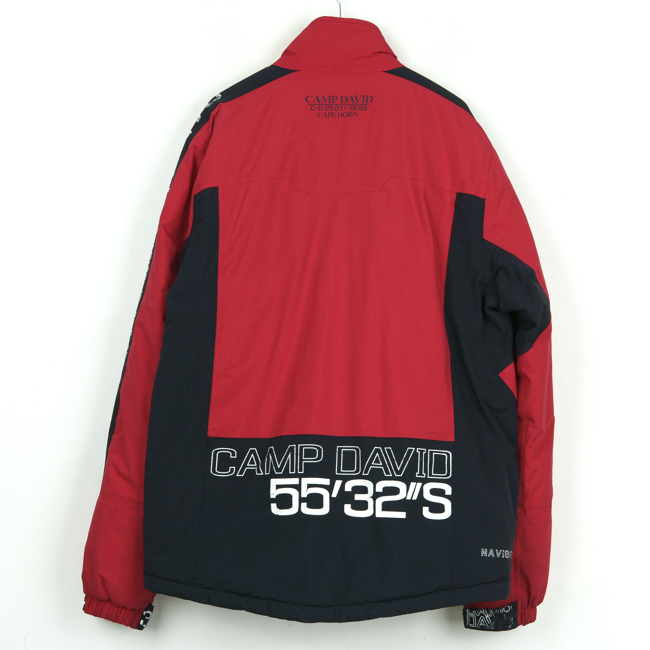 Camp David Heritage Men L Padded Waterproof Red Jacket Warm Coat Size US L / EU 52-54 / 3 - 12 Thumbnail