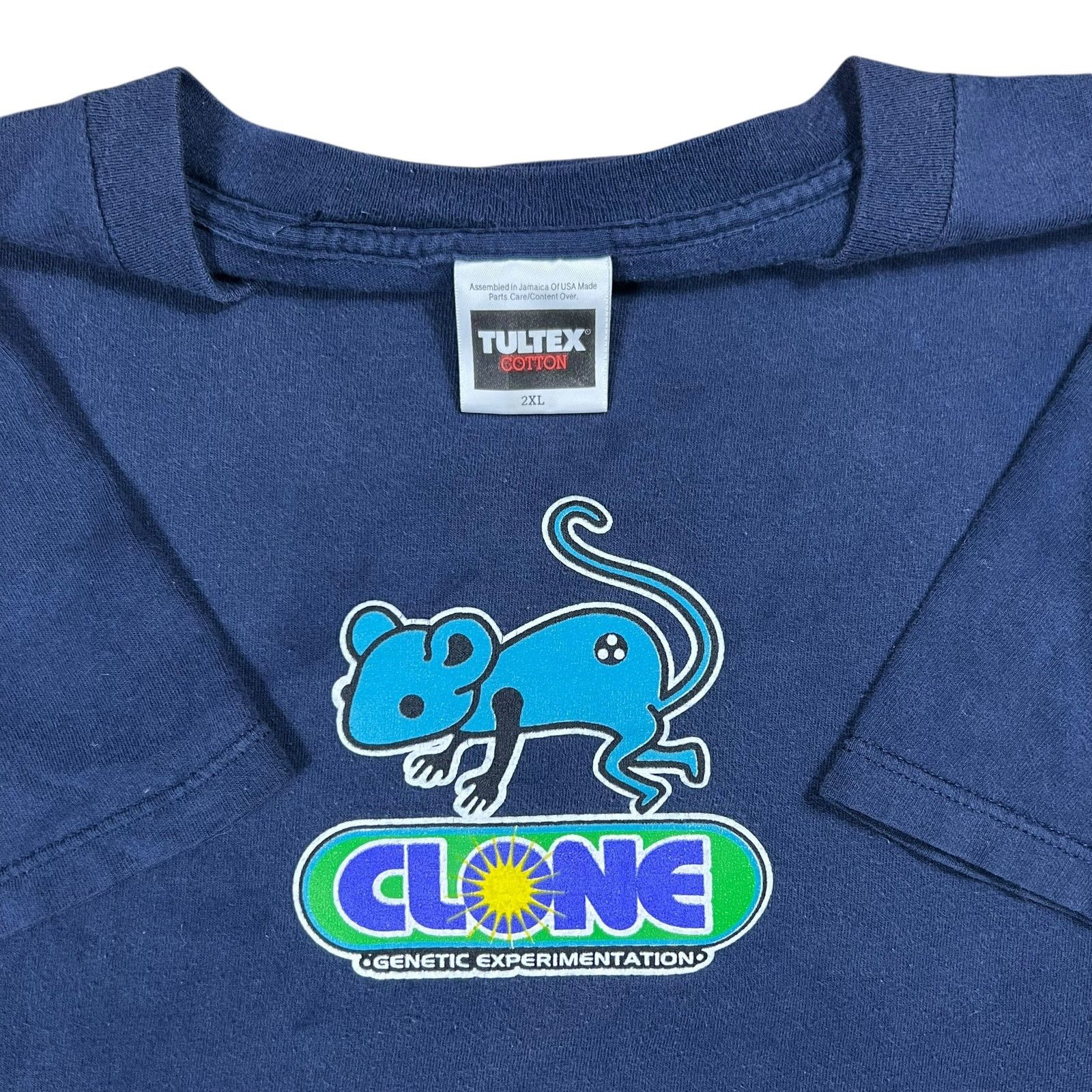 Alien Workshop × Tultex × Vintage 90s Alien Workshop Skateboards CLONE Mutation faded tee Size US XXL / EU 58 / 5 - 3 Thumbnail
