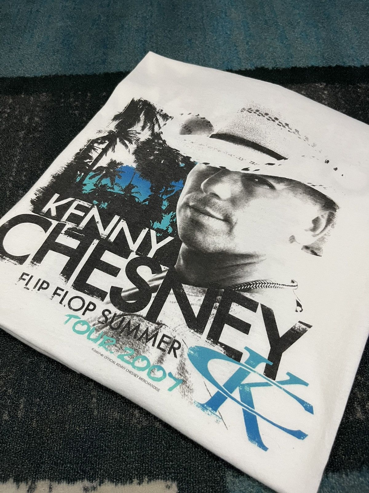 Band Tees × Vintage KENNY CHESNEY TSHIRT Size US XXL / EU 58 / 5 - 6 Thumbnail