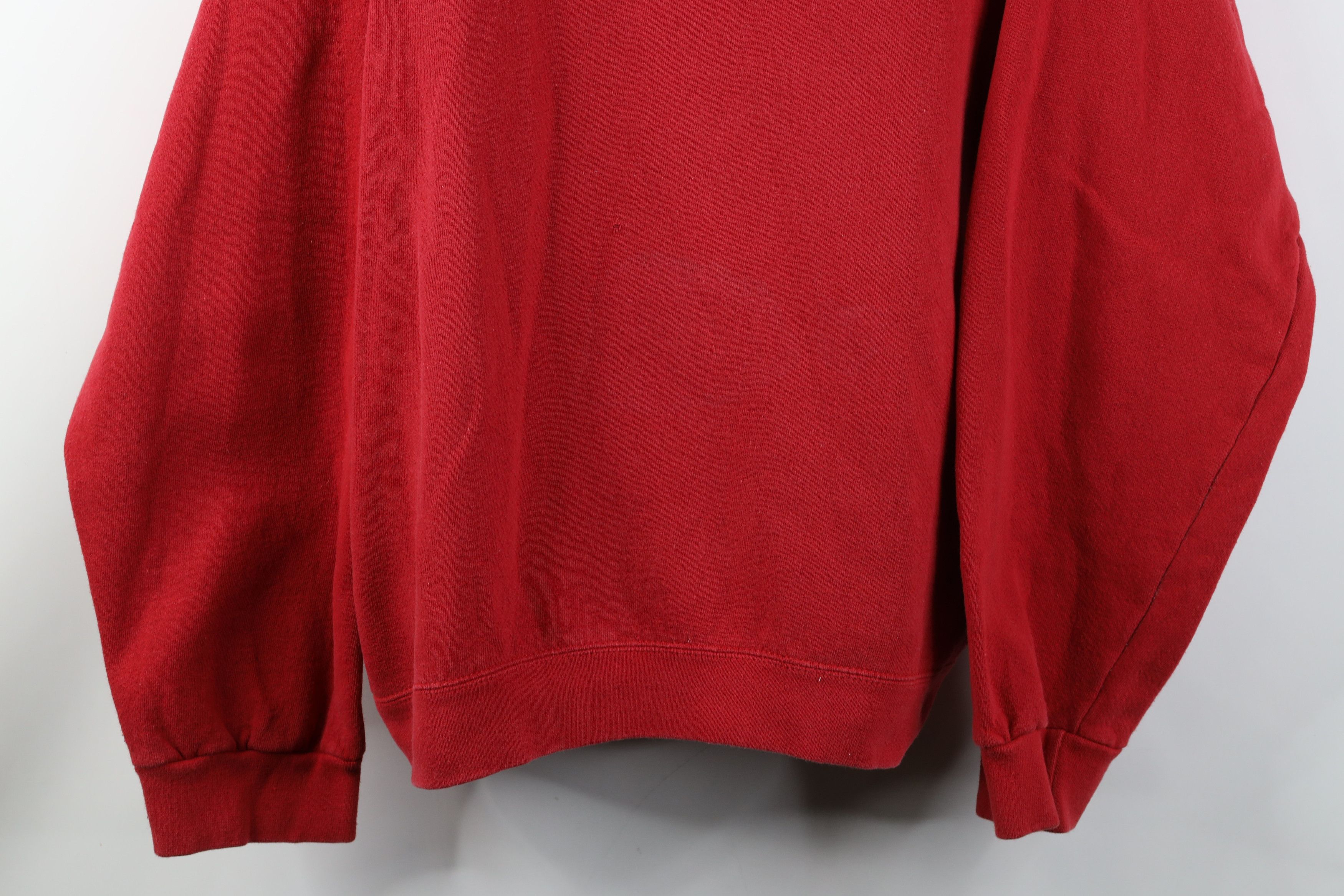 Nike Vintage 90s Nike Mini Swoosh Heavy Crewneck Sweatshirt USA Size US L / EU 52-54 / 3 - 3 Thumbnail