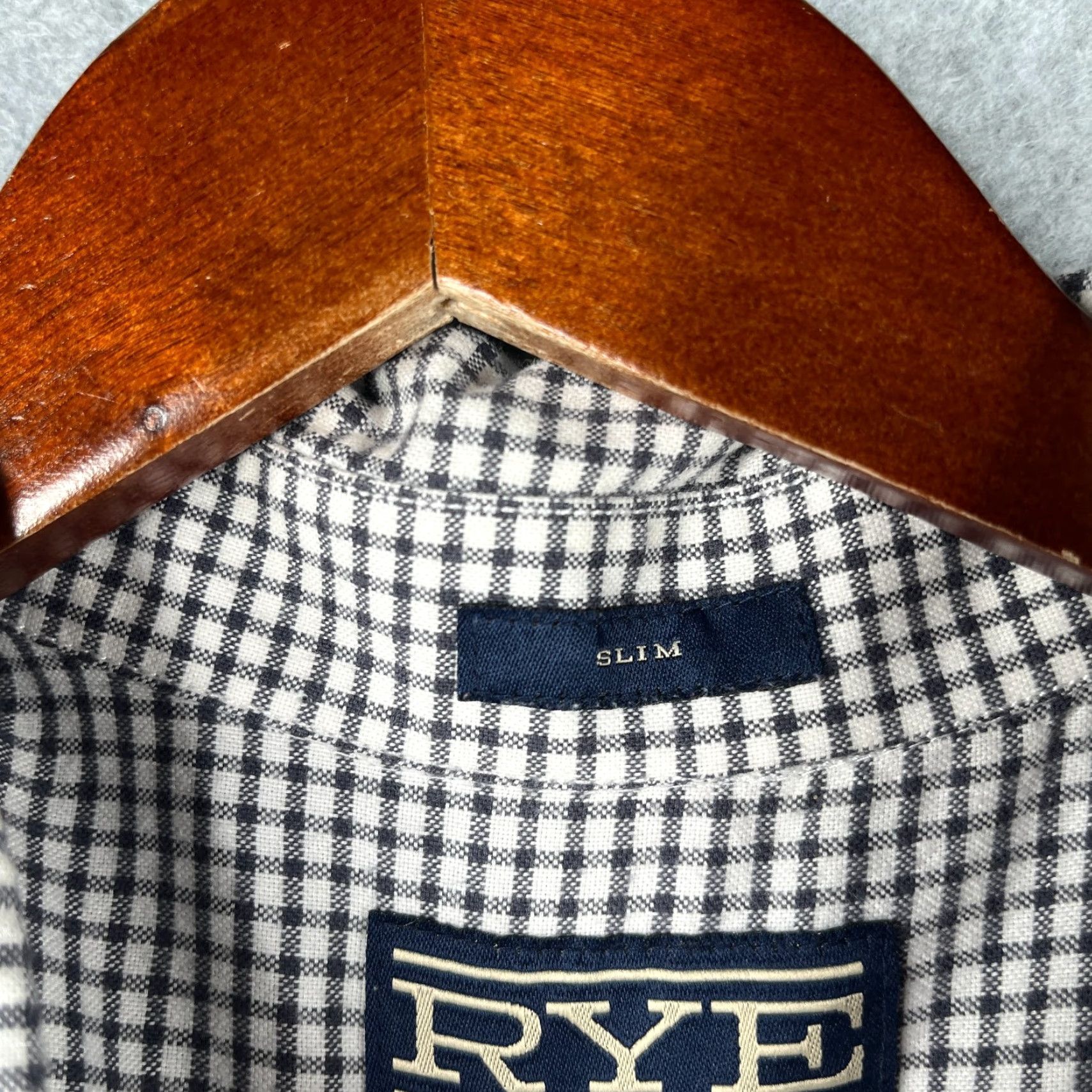 Vintage Hawker & Rye Shirt Large Black White Check Casual Button Up Long Sleeve Mens Size US L / EU 52-54 / 3 - 5 Thumbnail
