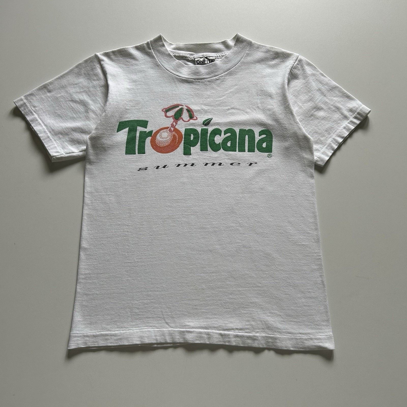 Other Vintage Tropicana Summer Promo T Shirt 90s Orange Juice XS Size US XS / EU 42 / 0 - 1 Thumbnail