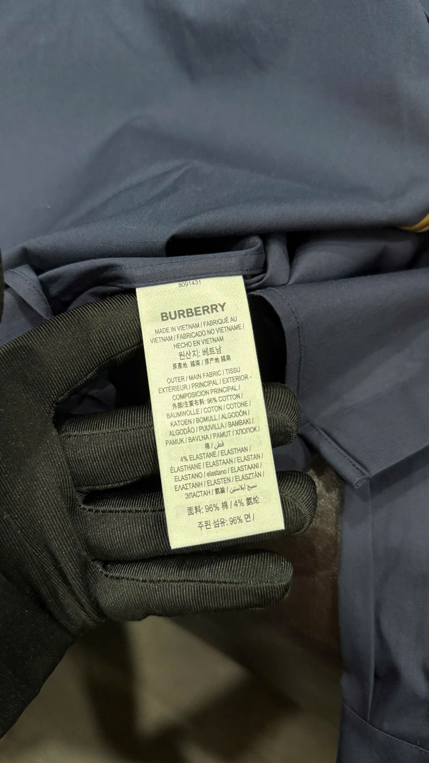 Burberry BURBERRY SHIRT Size US M / EU 48-50 / 2 - 3 Thumbnail