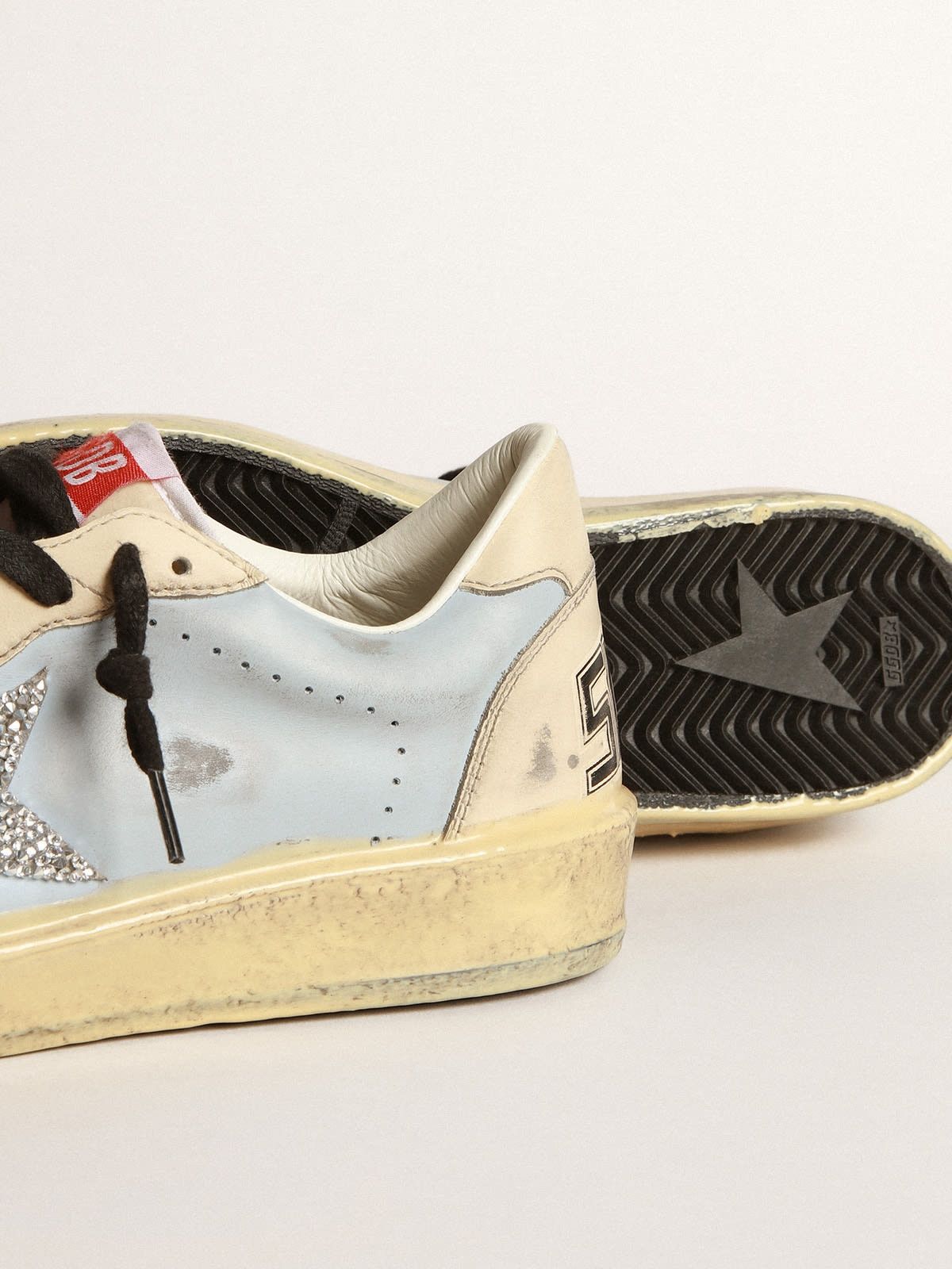 Golden Goose o1w1db10725 Ball Star Low-Top Sneakers in Multicolor Size US 12 / EU 45 - 3 Thumbnail