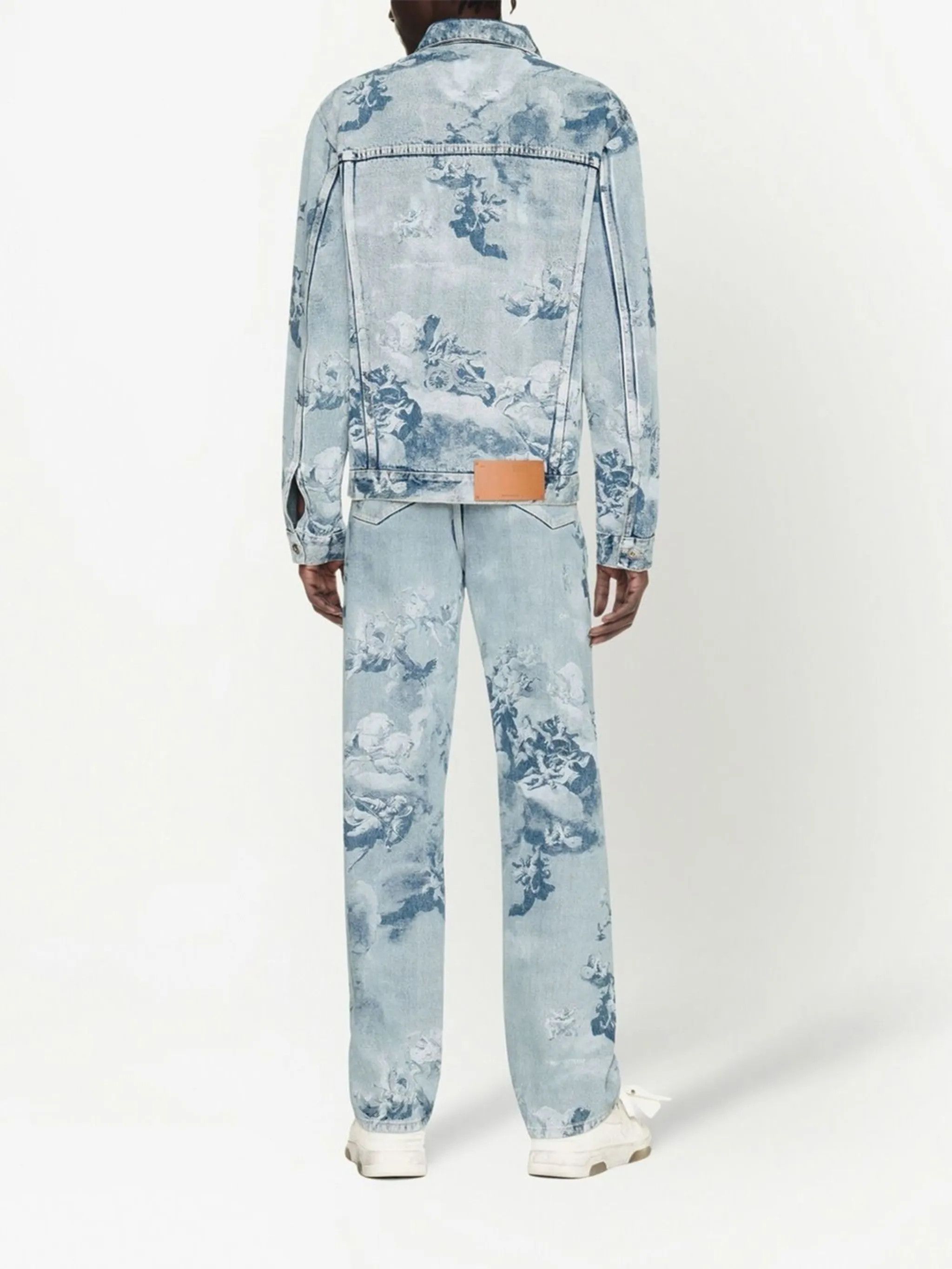 Off-White o1y0225 Denim Jacket in Light Blue Size US S / EU 44-46 / 1 - 4 Thumbnail