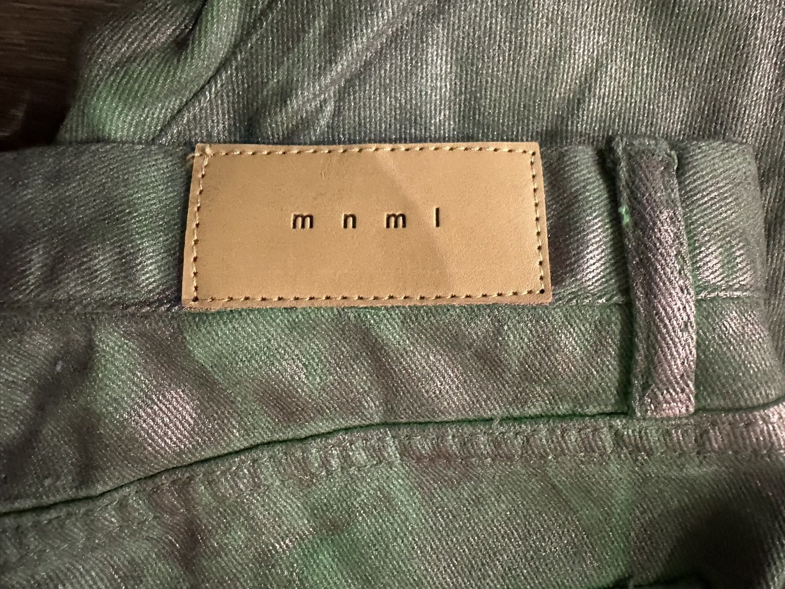 MNML MNML Metallic Flare Denim Size US 40 / EU 56 - 7 Thumbnail