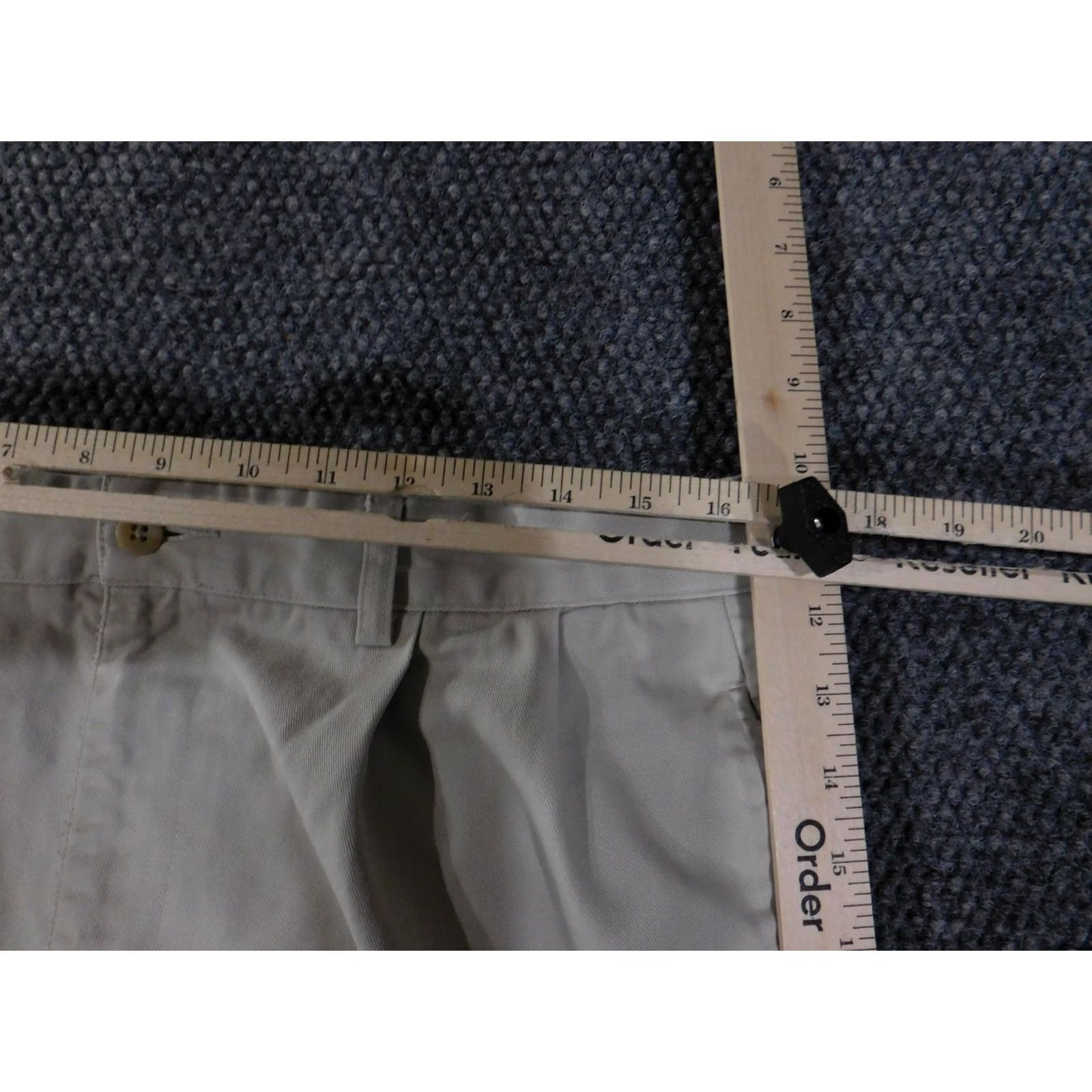 Polo Ralph Lauren VINTAGE Polo Ralph Lauren Pants Mens 36x30 Khaki Beige Hammond Chino Pleated Classic Fit Size US M / EU 48-50 / 2 - 7 Thumbnail
