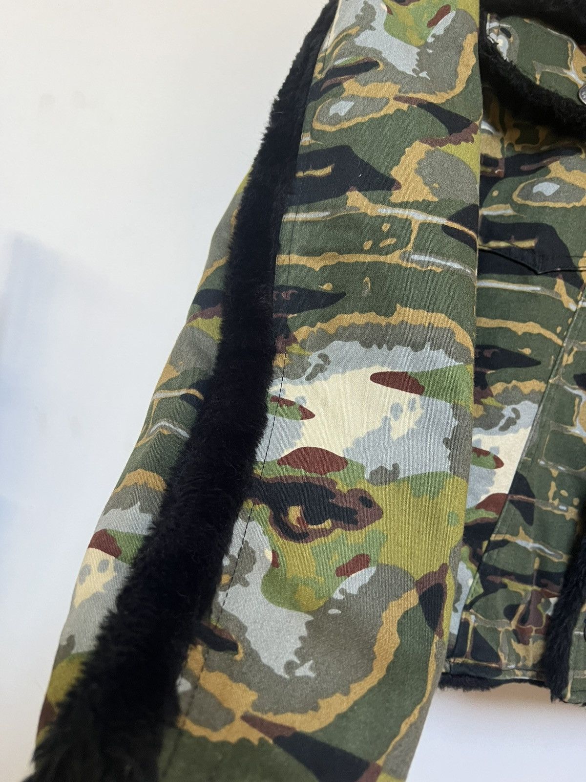 Jean Paul Gaultier Jean Paul Gaultier Camo Faces Jacket Size US M / EU 48-50 / 2 - 5 Thumbnail