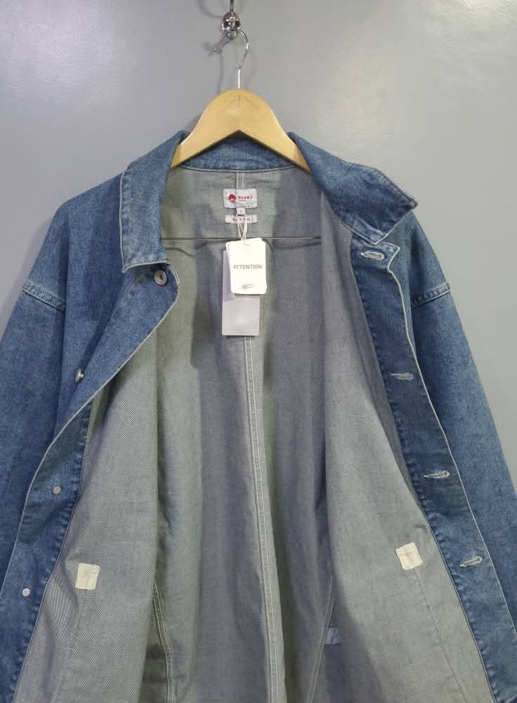 Beams Japan BEAMS JAPAN MONSTER COVER ALL DENIM JACKET Size US L / EU 52-54 / 3 - 2 Thumbnail