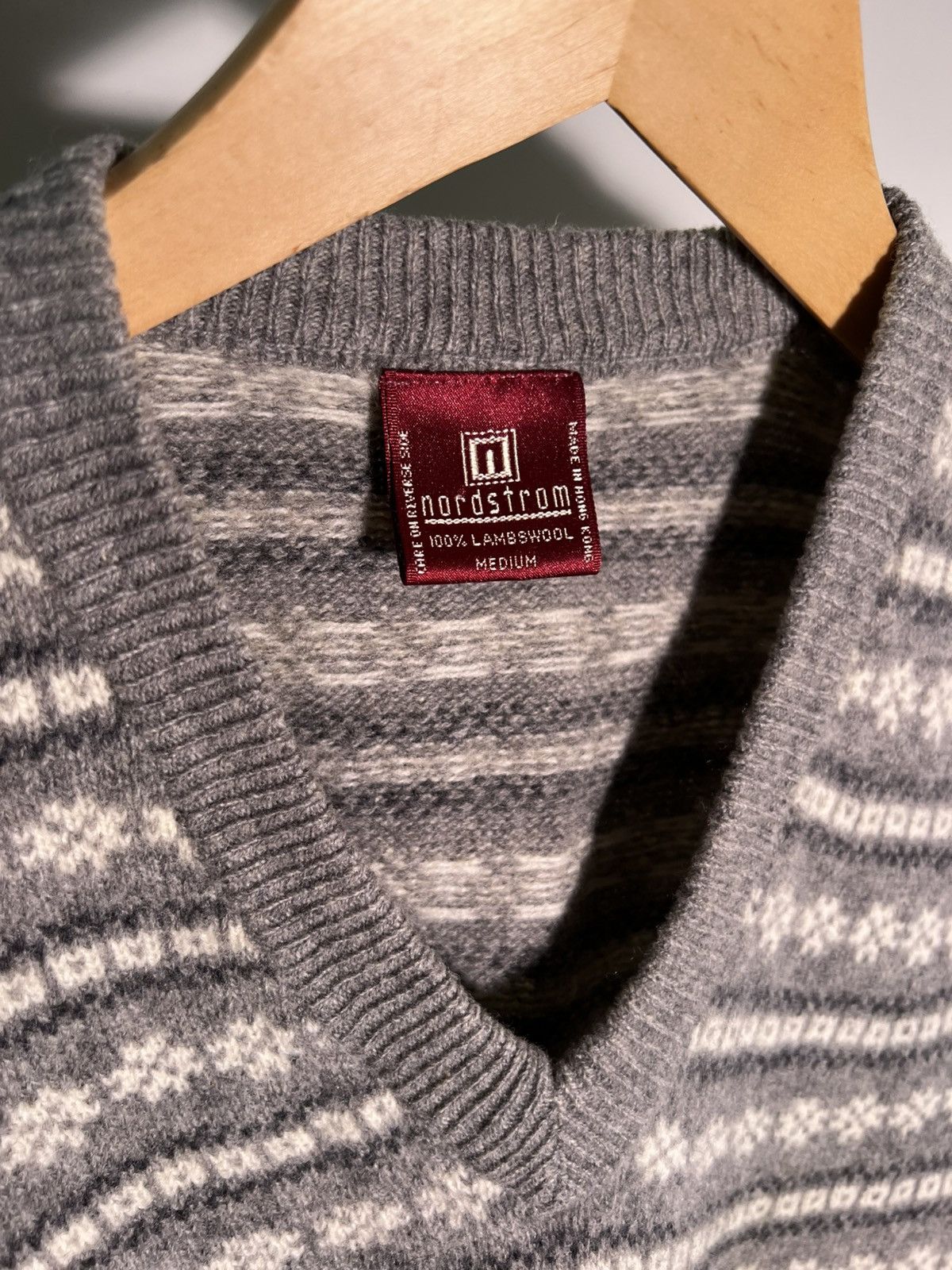 Vintage 80’s 90’s VTG Vintage Nordstrom Lambswool Holiday Retro Vest Size US M / EU 48-50 / 2 - 7 Thumbnail