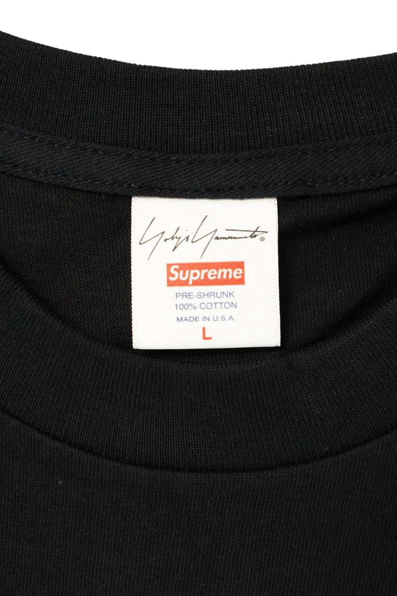 Yohji Yamamoto SUPREME Yohji Yamamoto Logo Print T-Shirt 20AW Size US L / EU 52-54 / 3 - 3 Thumbnail