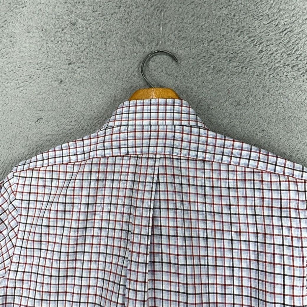 Banana Republic Banana Republic Button Up Shirt Adult Small Blue Red Plaid Classic Vented Mens Size US S / EU 44-46 / 1 - 7 Thumbnail