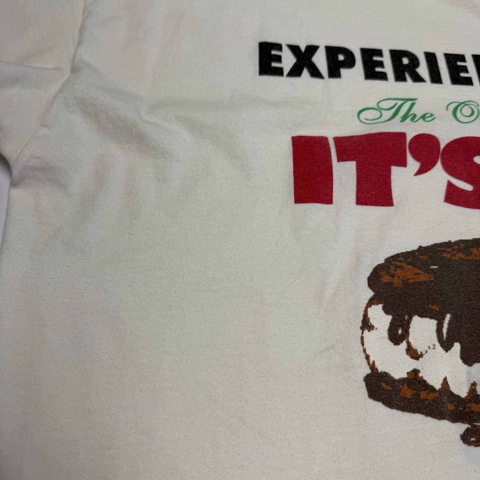 Vintage Vintage It's-It Ice Cream T Shirt Mens XL 22.5x28 White Dese Size US XL / EU 56 / 4 - 6 Thumbnail