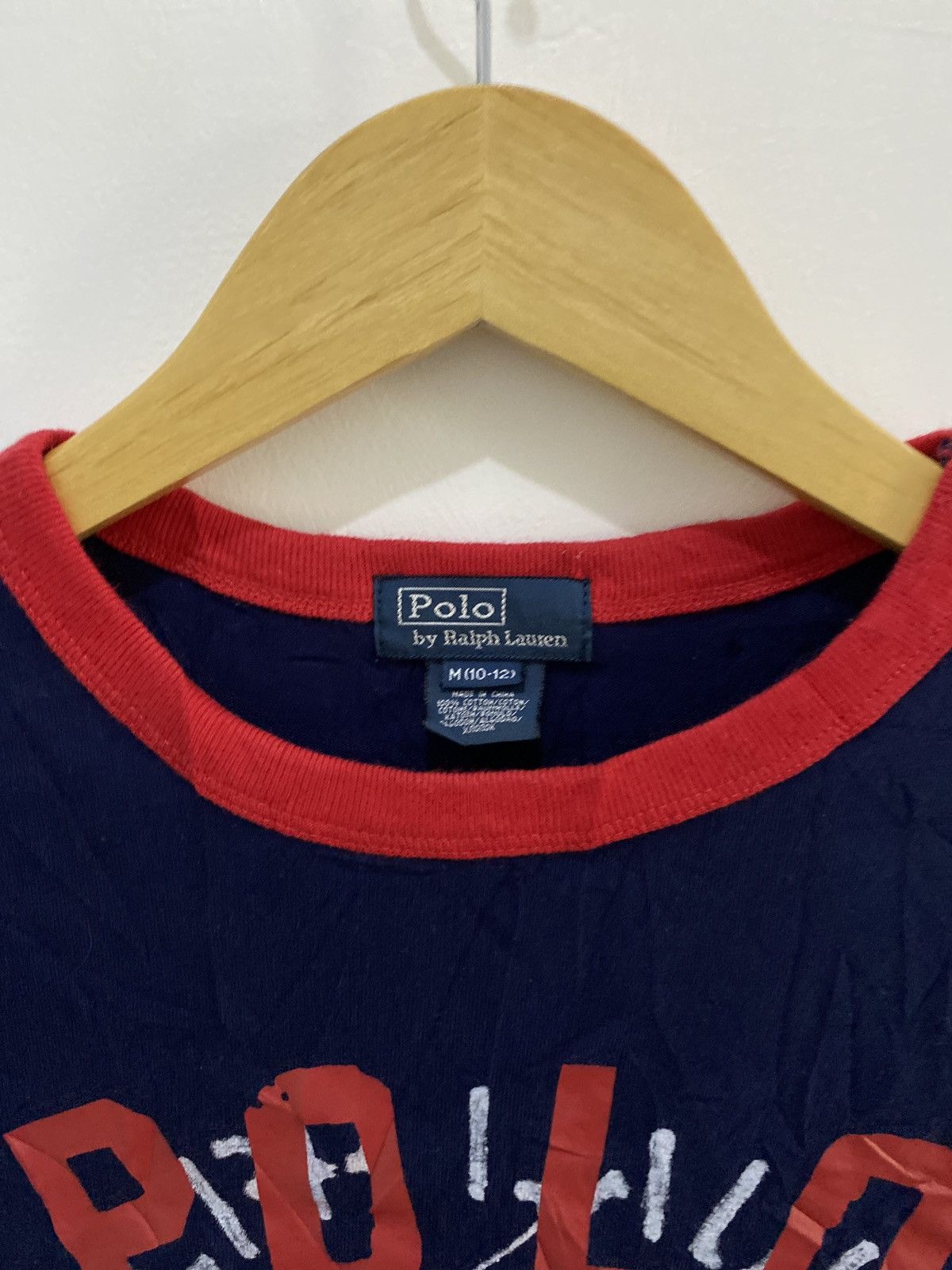 Polo Ralph Lauren Polo Ralph Lauren Ringer Tee Size US S / EU 44-46 / 1 - 2 Thumbnail
