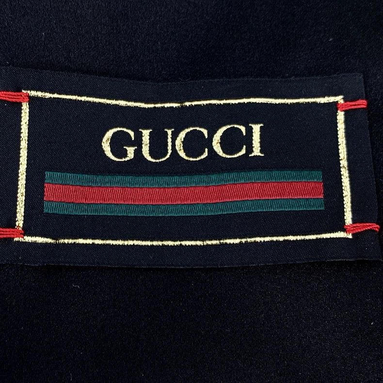 Gucci Gucci Black single-breasted gold-button long-sleeved coat 2 Size US S / EU 44-46 / 1 - 6 Thumbnail