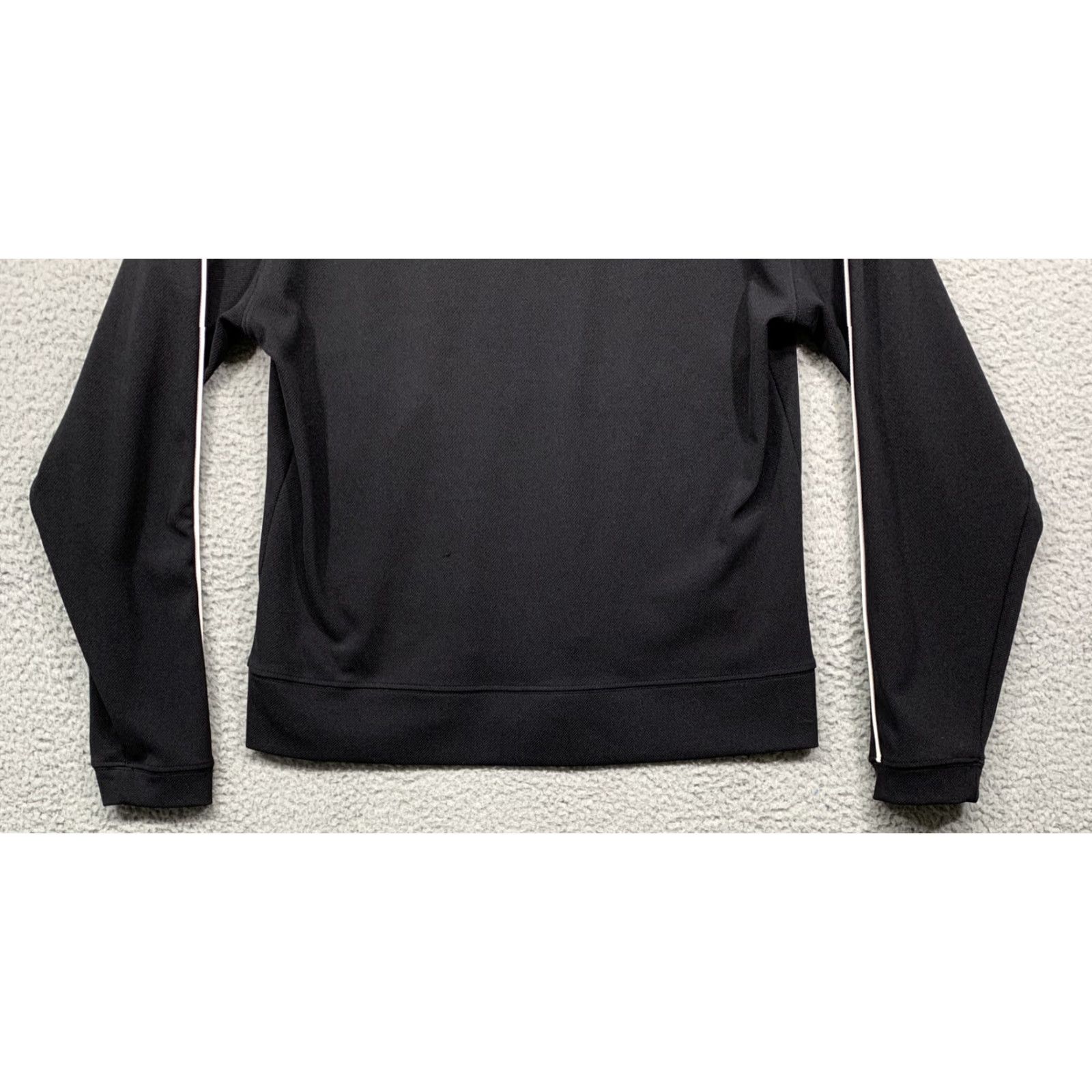 Russell Athletic Russell Athletic Womens Hooded Track Jacket Size M Full Zip Black Dri-Power Size M / US 6-8 / IT 42-44 - 6 Thumbnail