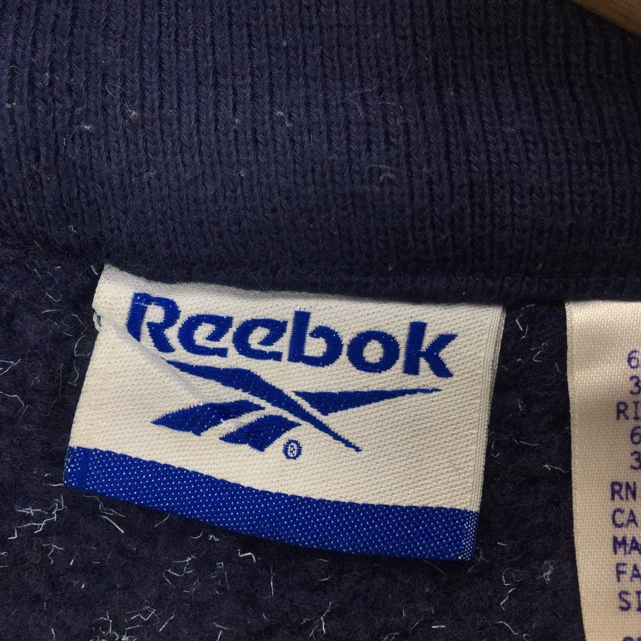 Reebok Vtg REEBOK ENGLAND Outdoor Sport Sherpa Fleece Sweater Size US L / EU 52-54 / 3 - 3 Thumbnail