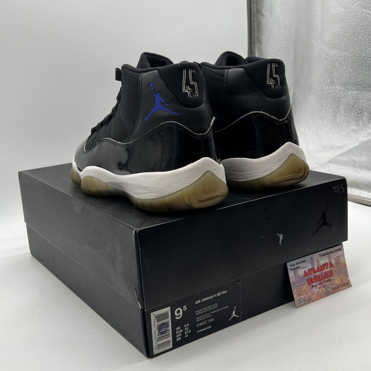 Jordan Brand Air Jordan 11 space jam Size US 9.5 / EU 42-43 - 4 Thumbnail