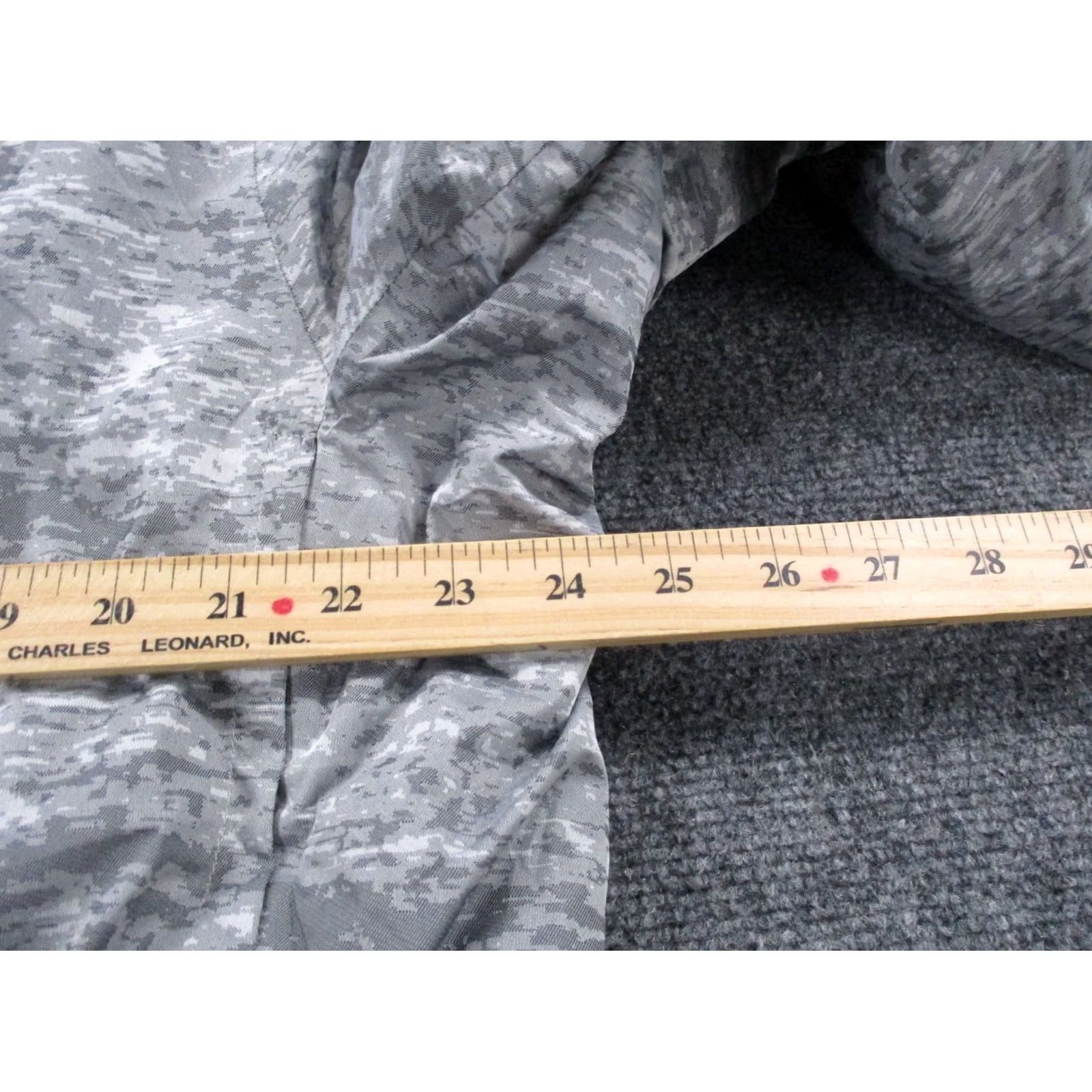 Lululemon Lululemon Jacket Men 2XL Camouflage Puffer Down Gray Zip Hooded Insulated Warmth LM4951 Size US XXL / EU 58 / 5 - 6 Thumbnail