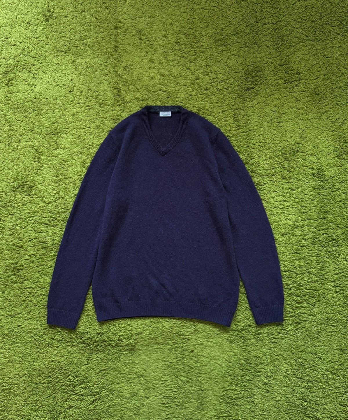 Brunello Cucinelli × Designer Brunello Cucinelli wool + cashmere blend luxury sweater Size US L / EU 52-54 / 3 - 1 Thumbnail