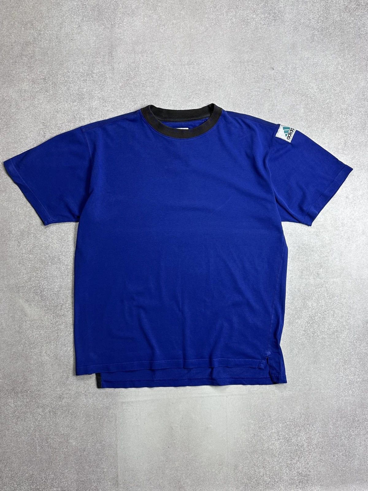 Adidas Vintage 90s Adidas Equipment Boxy T-shirt L Size US L / EU 52-54 / 3 - 1 Thumbnail