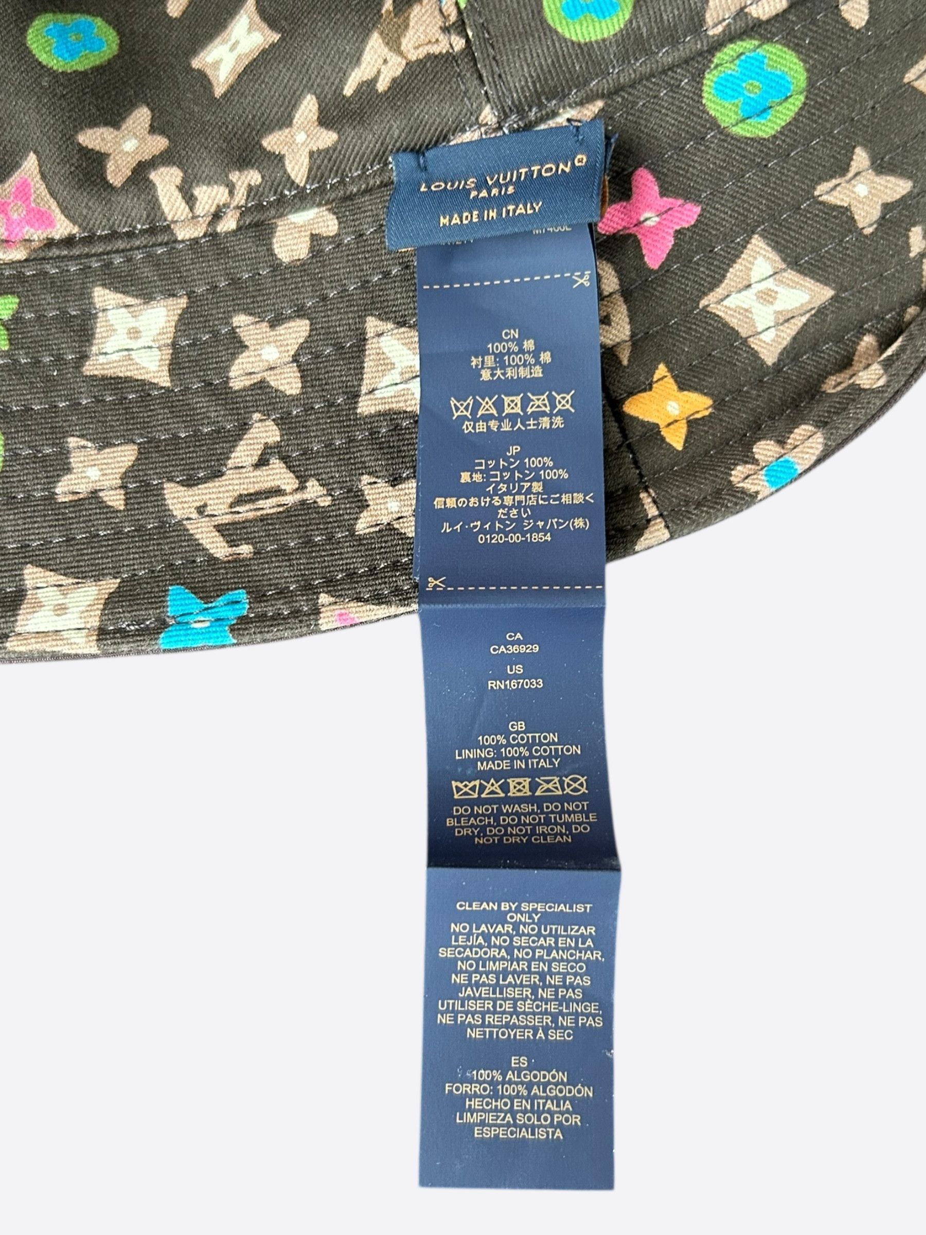 Louis Vuitton Tyler The Creator Brown Monogram Reversible Bucket Hat Size ONE SIZE - 7 Thumbnail