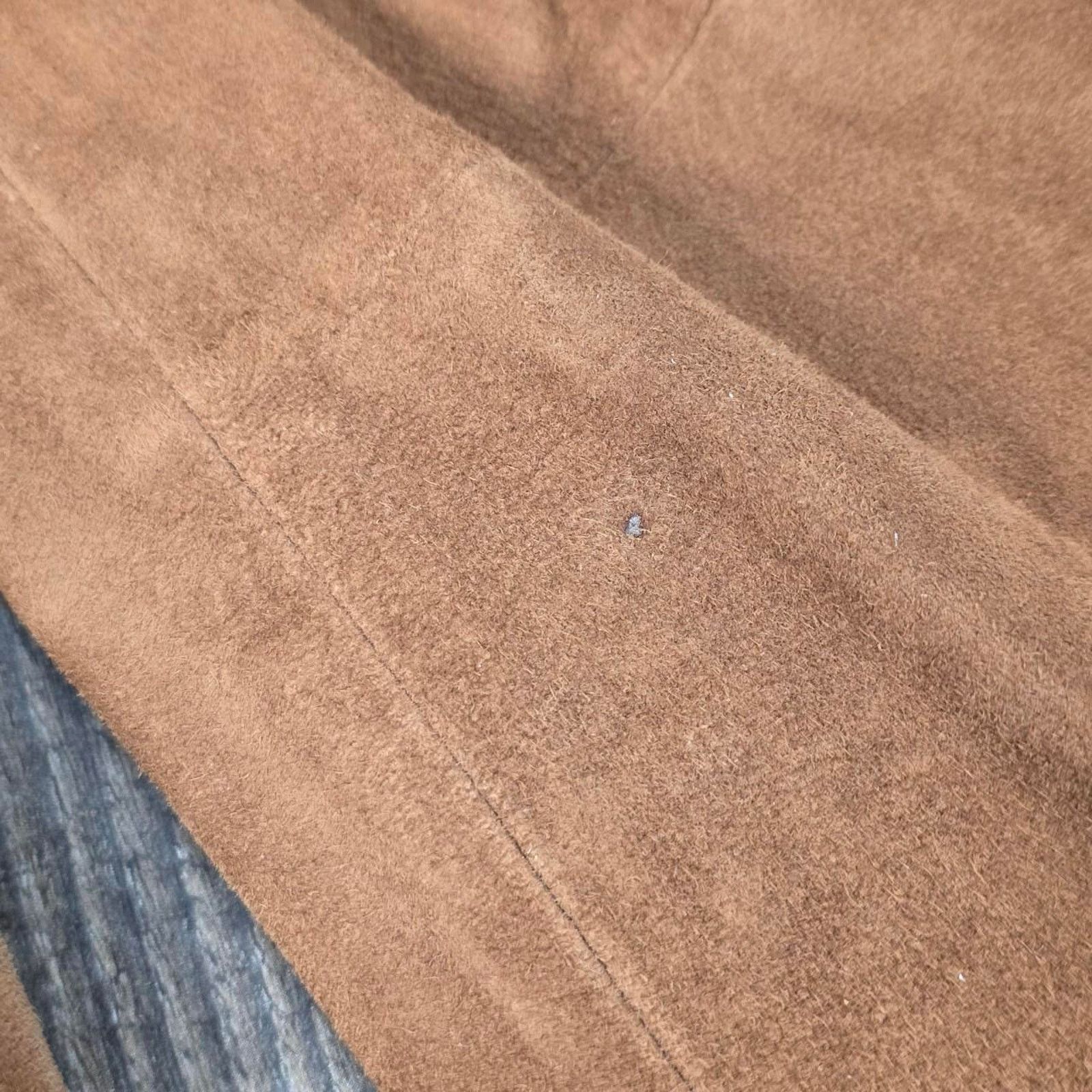 Tasso Elba × Vintage Suede Vintage Leather Blazer Men’s 50 Size 50R - 4 Thumbnail