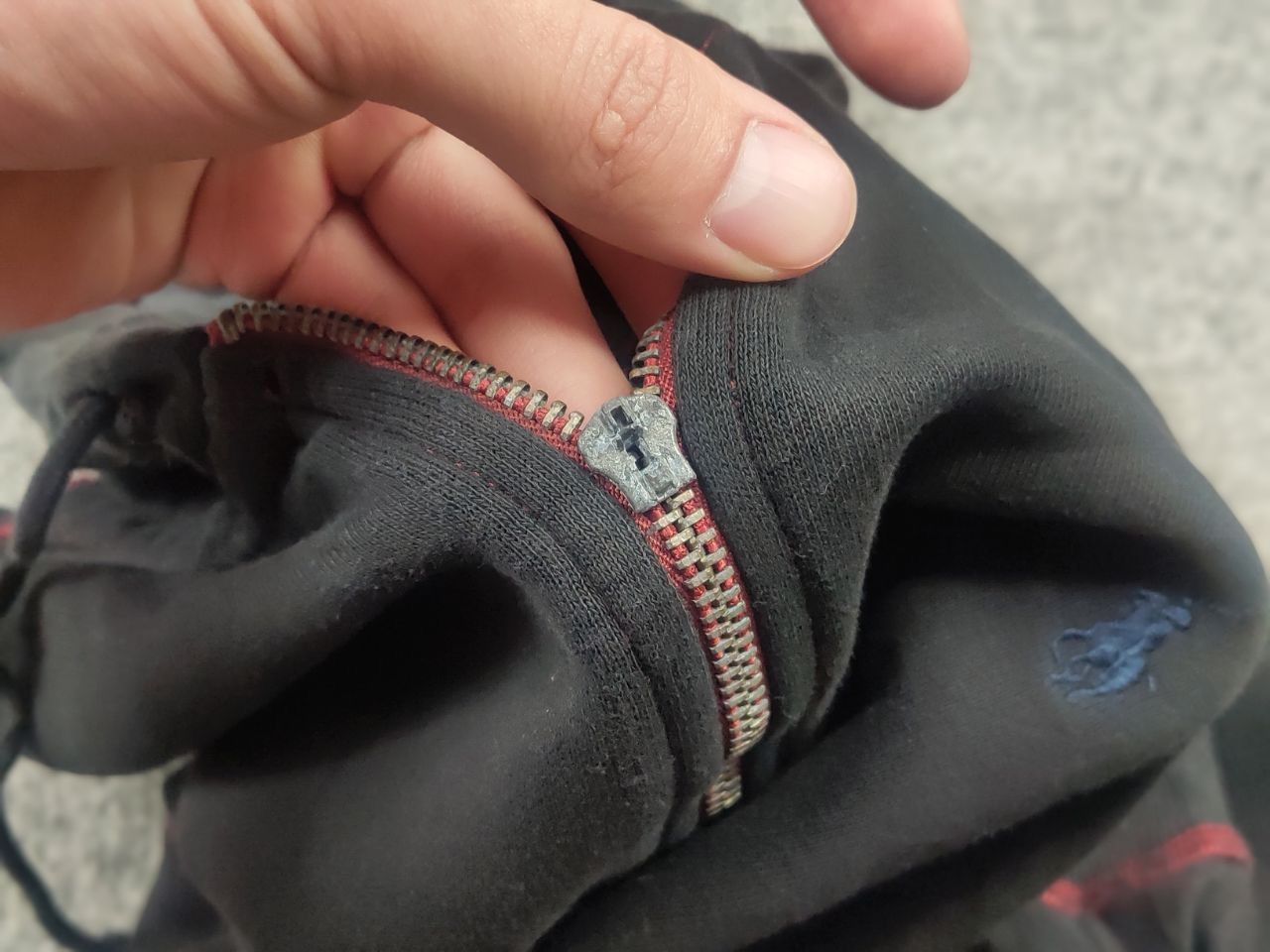 Polo Ralph Lauren Rare Vintage 90's Polo Ralph Lauren Faded Zip Hoodie Y2K Size US S / EU 44-46 / 1 - 14 Thumbnail