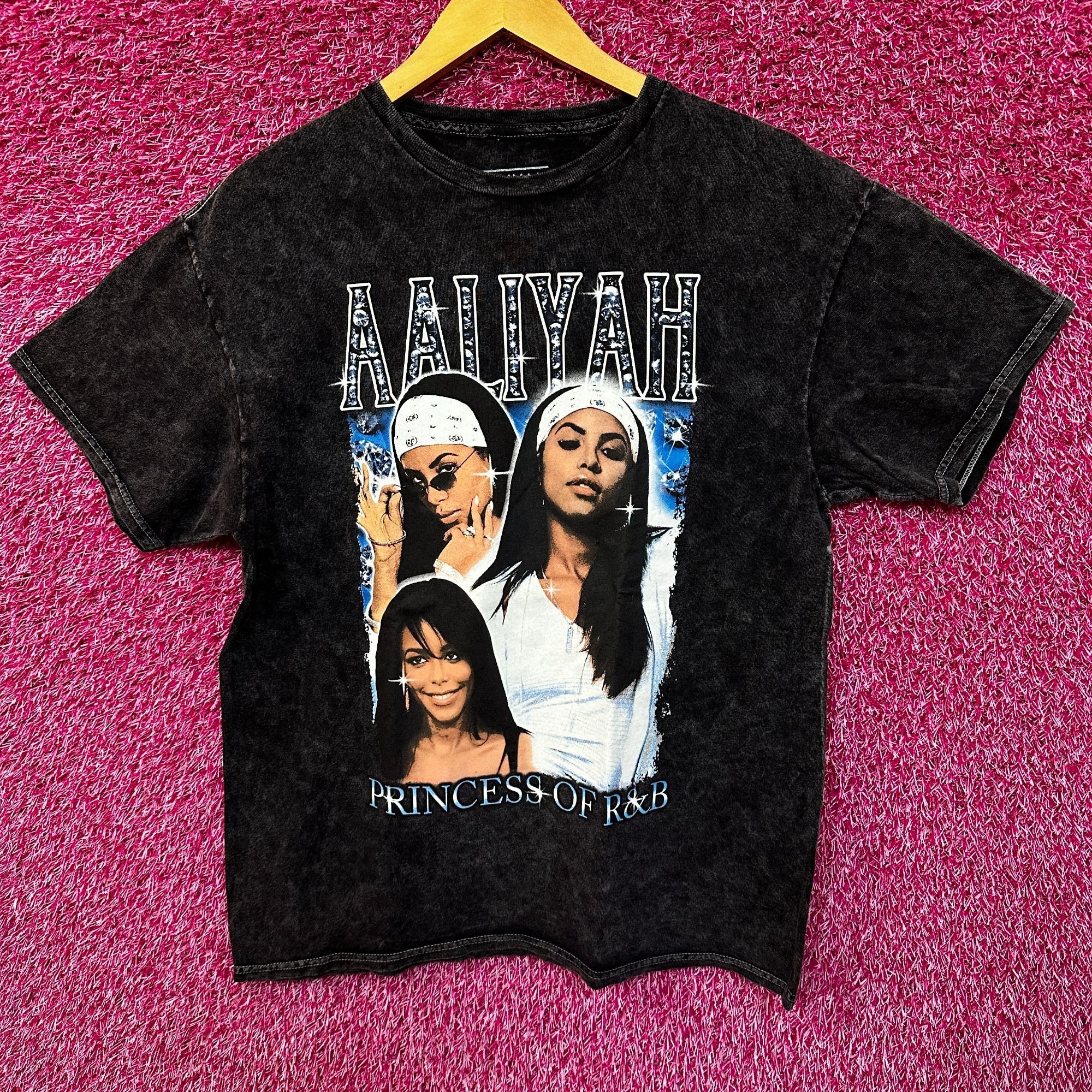 Other Aaliyah Princess Of RnB mineral Wash Tshirt size Medium Size US M / EU 48-50 / 2 - 1 Thumbnail