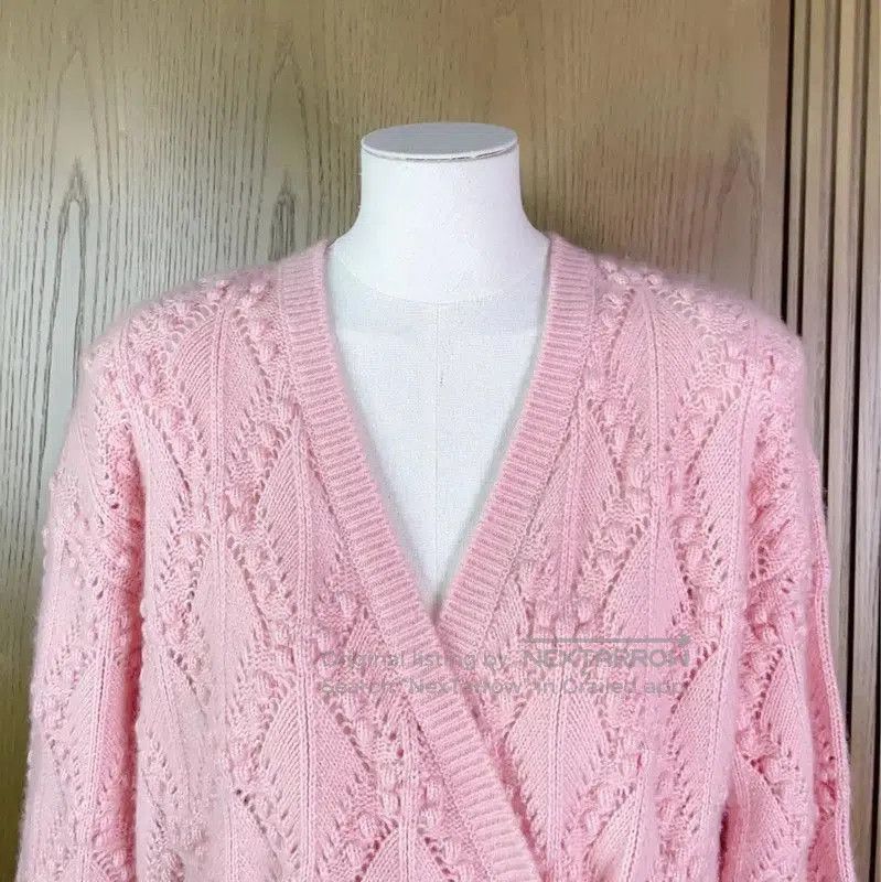 Chanel Chanel Pink Cashmere Blend Cardigan for Women . Size S / US 4 / IT 40 - 2 Thumbnail