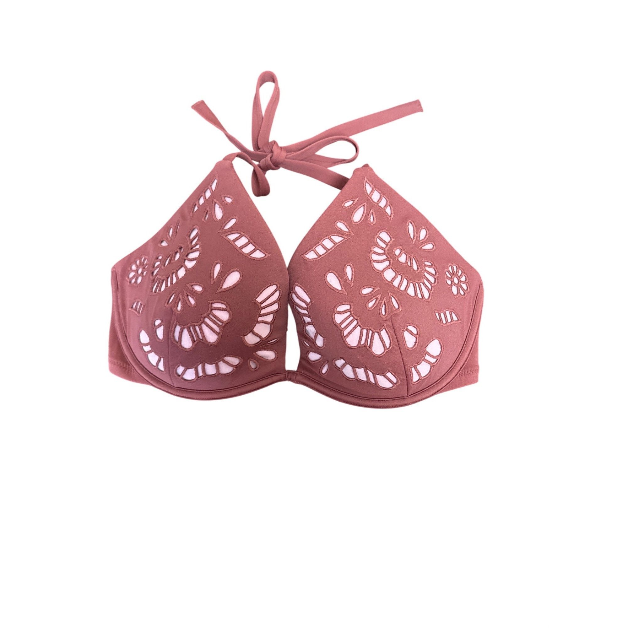 Other Shade & Shore Tropics Light Lift Laser Cut Triangle Bikini T Size ONE SIZE - 1 Thumbnail