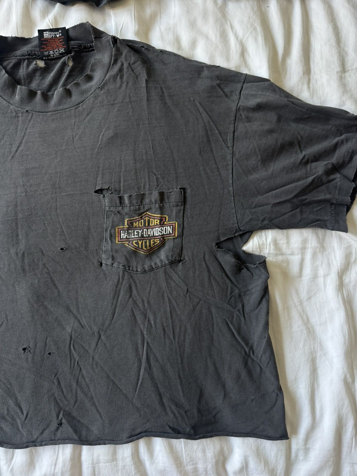 Harley Davidson Vintage Harley Davidson Size US XL / EU 56 / 4 - 2 Thumbnail