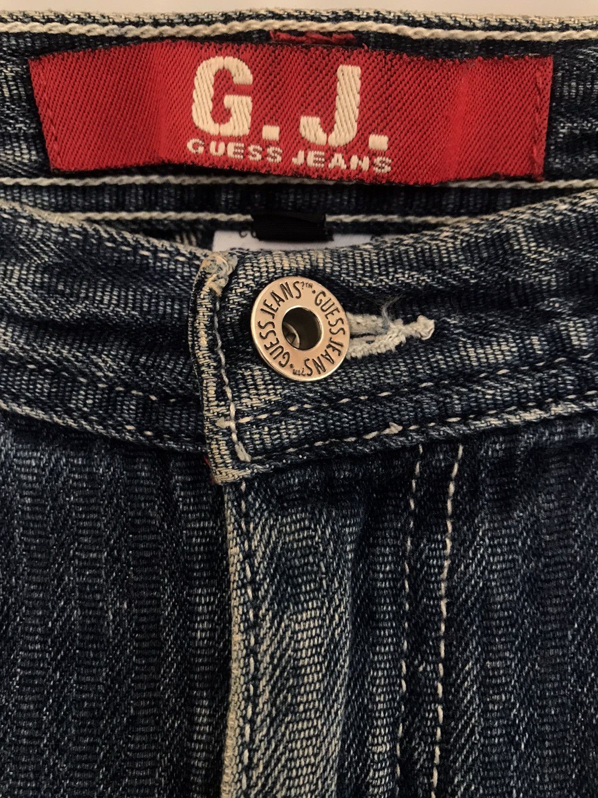 Guess × Vintage Vintage Guess Jeans Carpenter Wabash Made in USA Size US 35 - 10 Thumbnail