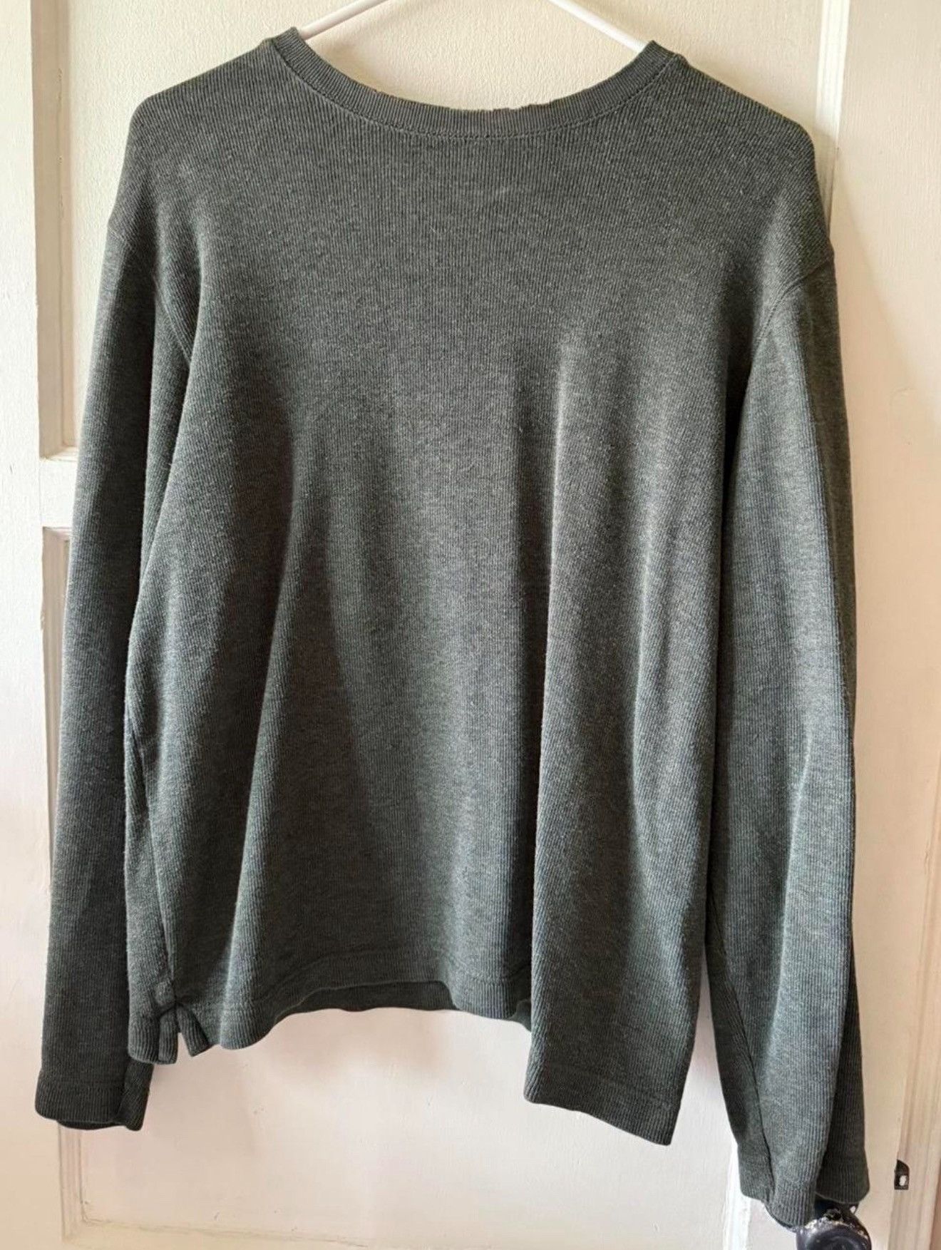 Gap × Vintage Vintage Olive Green GAP Long Sleeve Tee Size US S / EU 44-46 / 1 - 1 Thumbnail