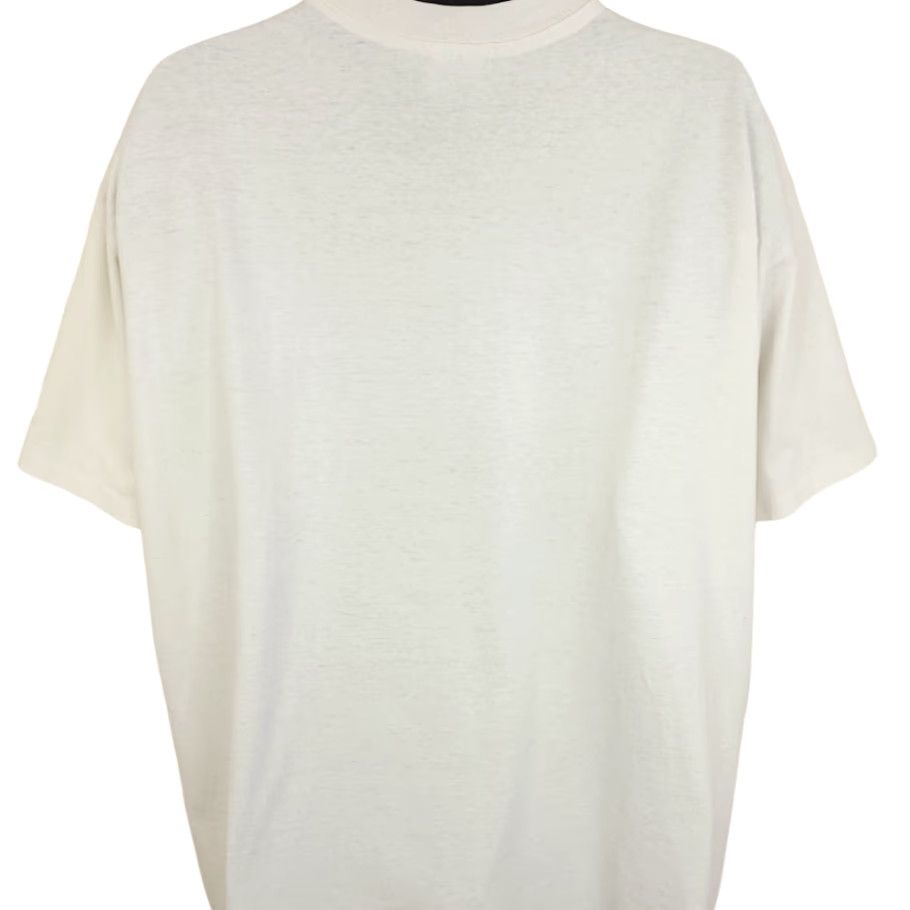 Hanes VINTAGE Gordon Setter T Shirt Mens 2XL White Cotton Blend Hanes 80s 90s Dog GSCA Rescue Made In USA Mens Size US XXL / EU 58 / 5 - 5 Thumbnail