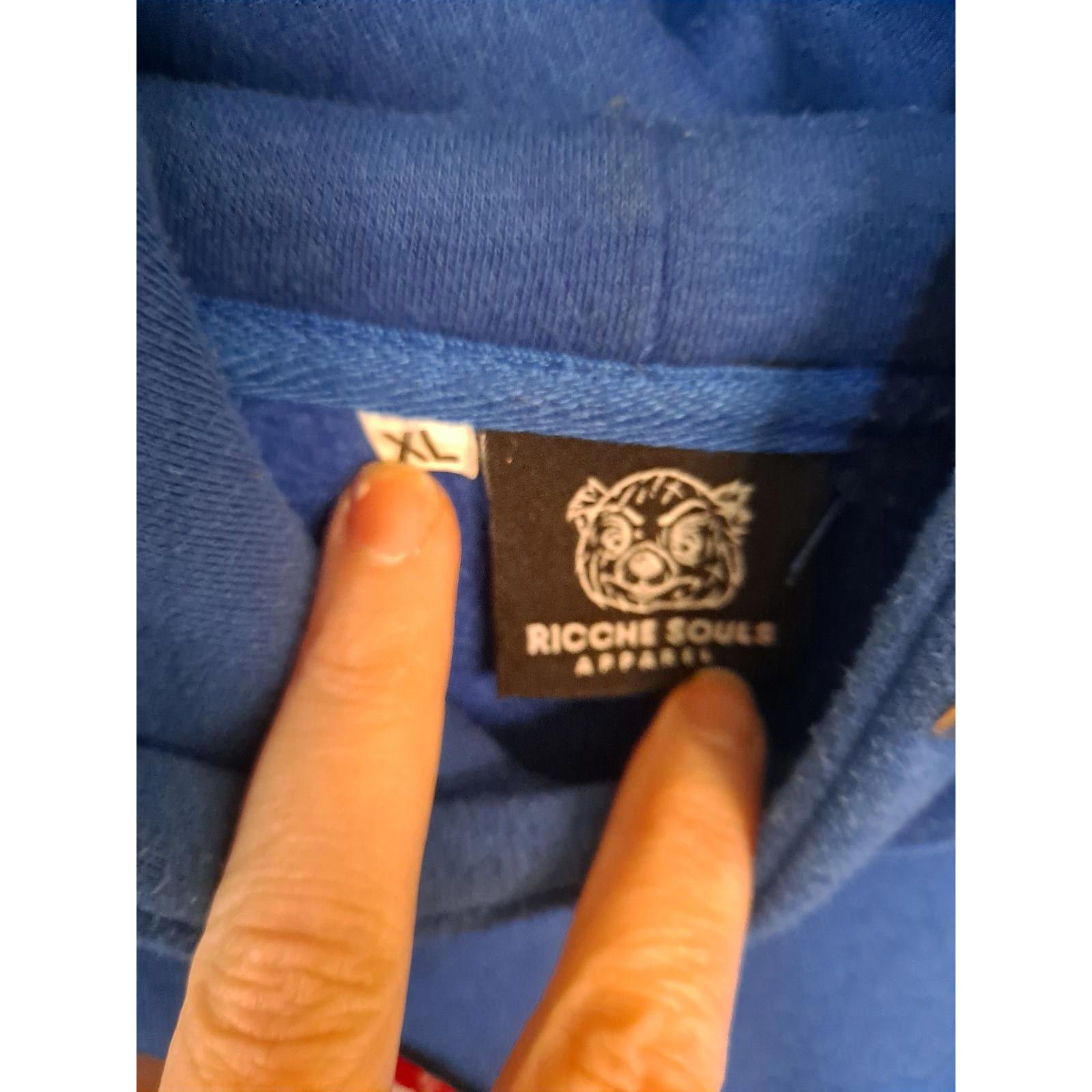 Other Ricche Souls Blue Money Heals All Wounds Hoodie Size XL Size US XL / EU 56 / 4 - 3 Thumbnail