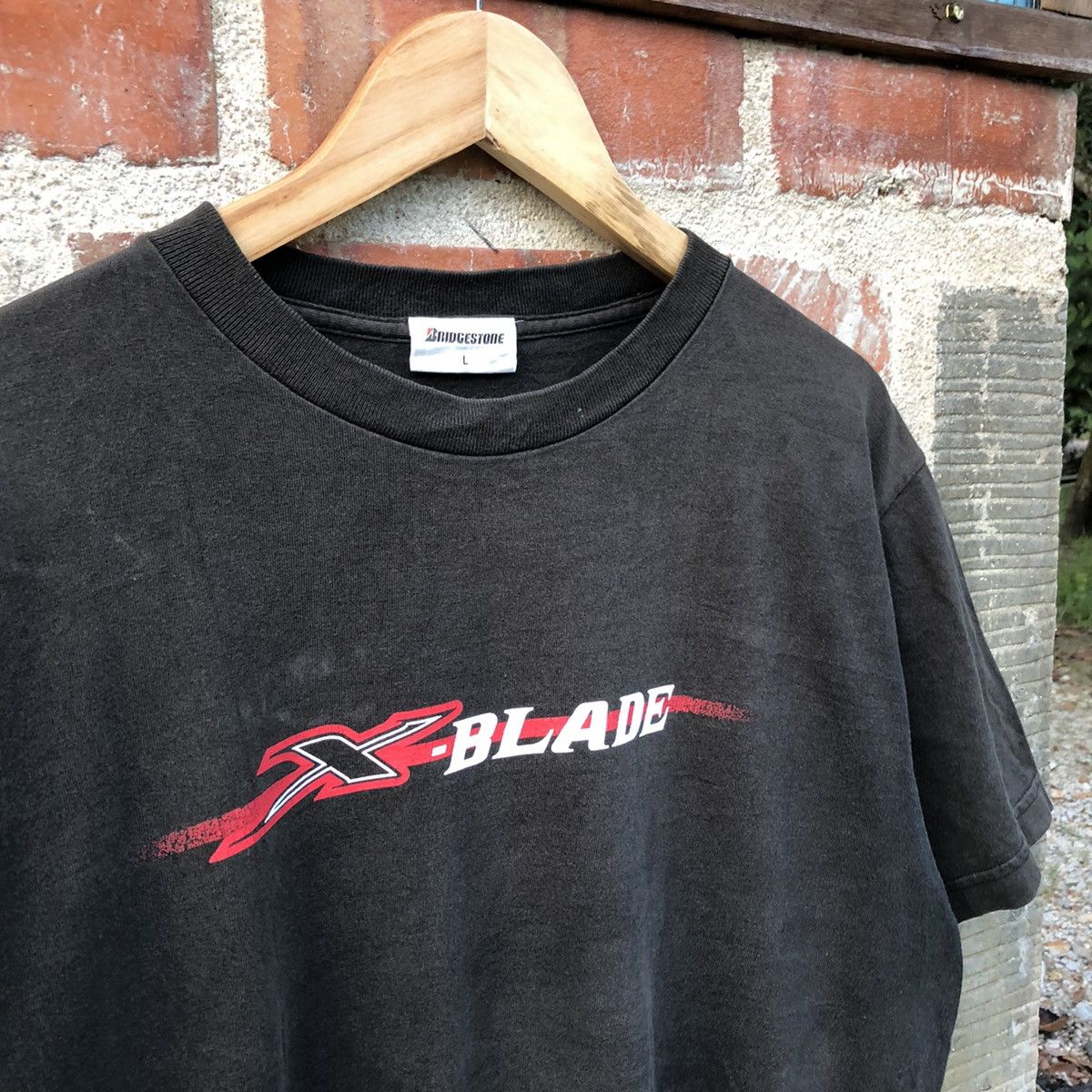 Vintage Vintage Bridgestone X Blade TRD Racing Tshirt Size US L / EU 52-54 / 3 - 3 Thumbnail