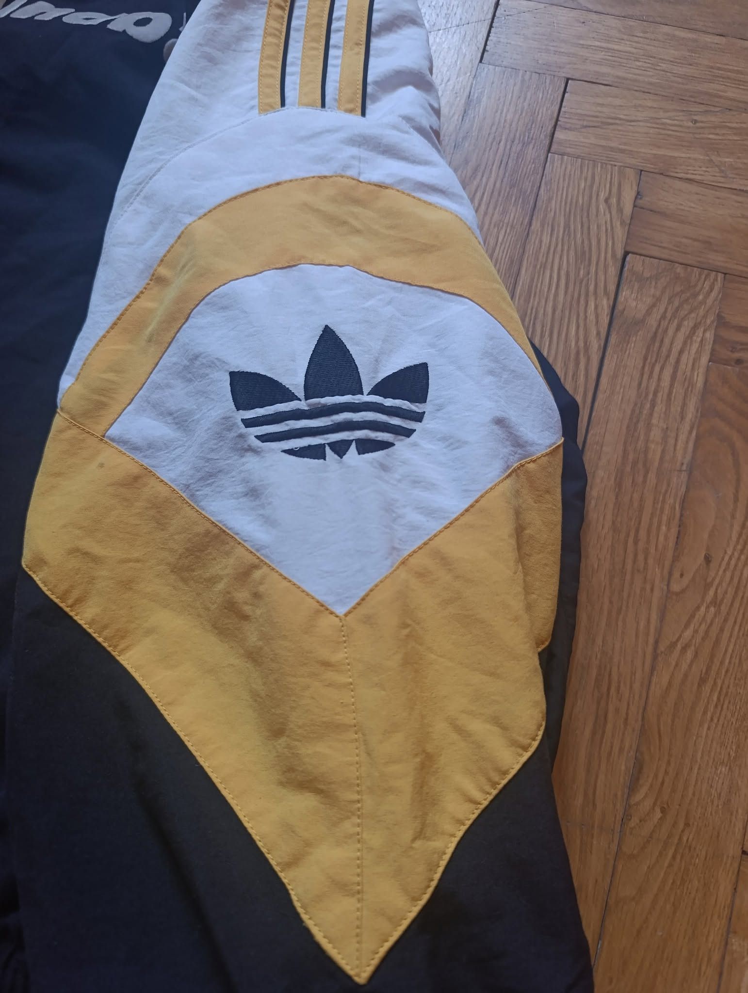 Adidas Adidas Vintage Y2K Windbreaker 3-Stripes Trefoil Logo Black Size US L / EU 52-54 / 3 - 5 Thumbnail