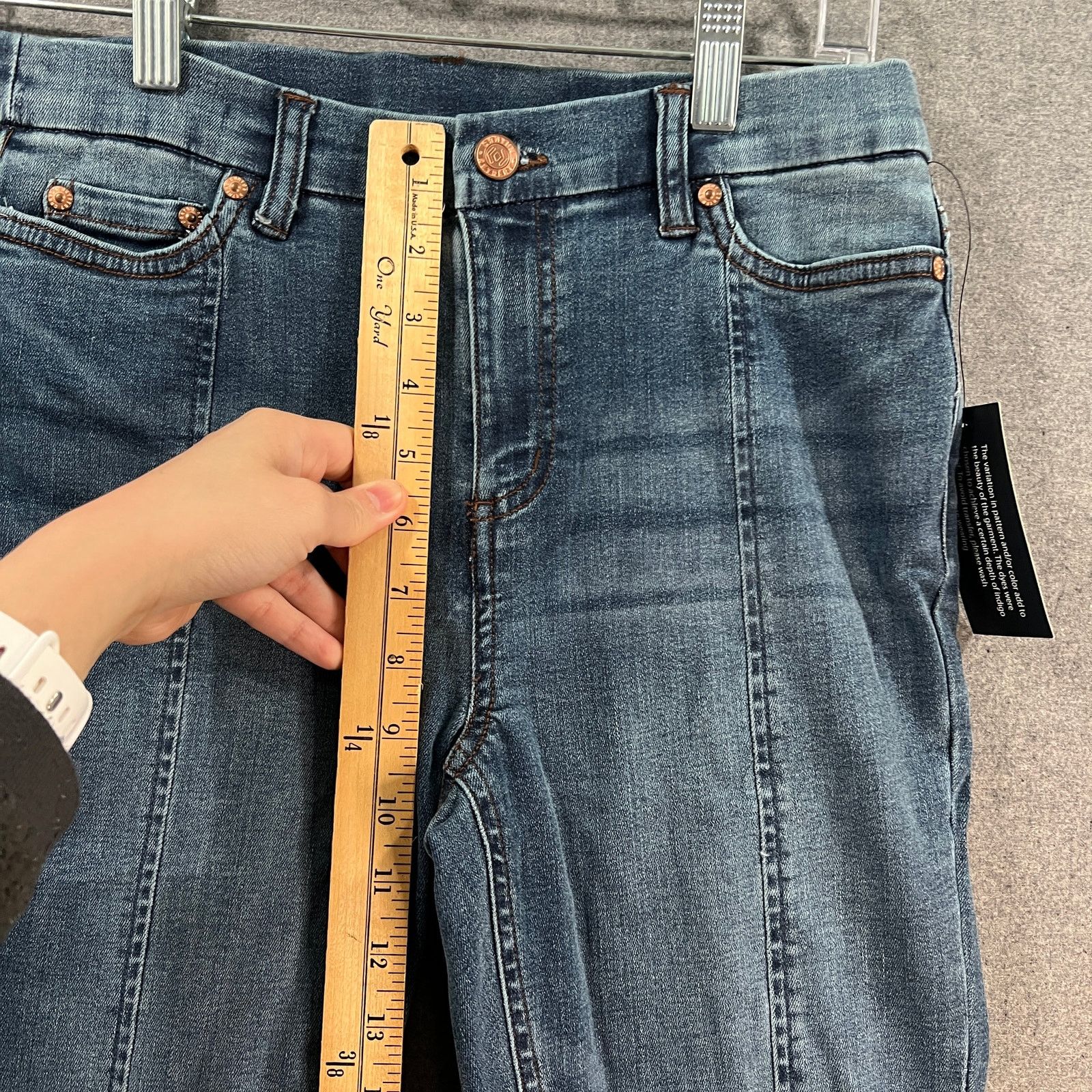 Other Canyon Retreat Regular Heartland Denim Front Slit Jeans Size 25" / US 0 / IT 36 - 11 Thumbnail