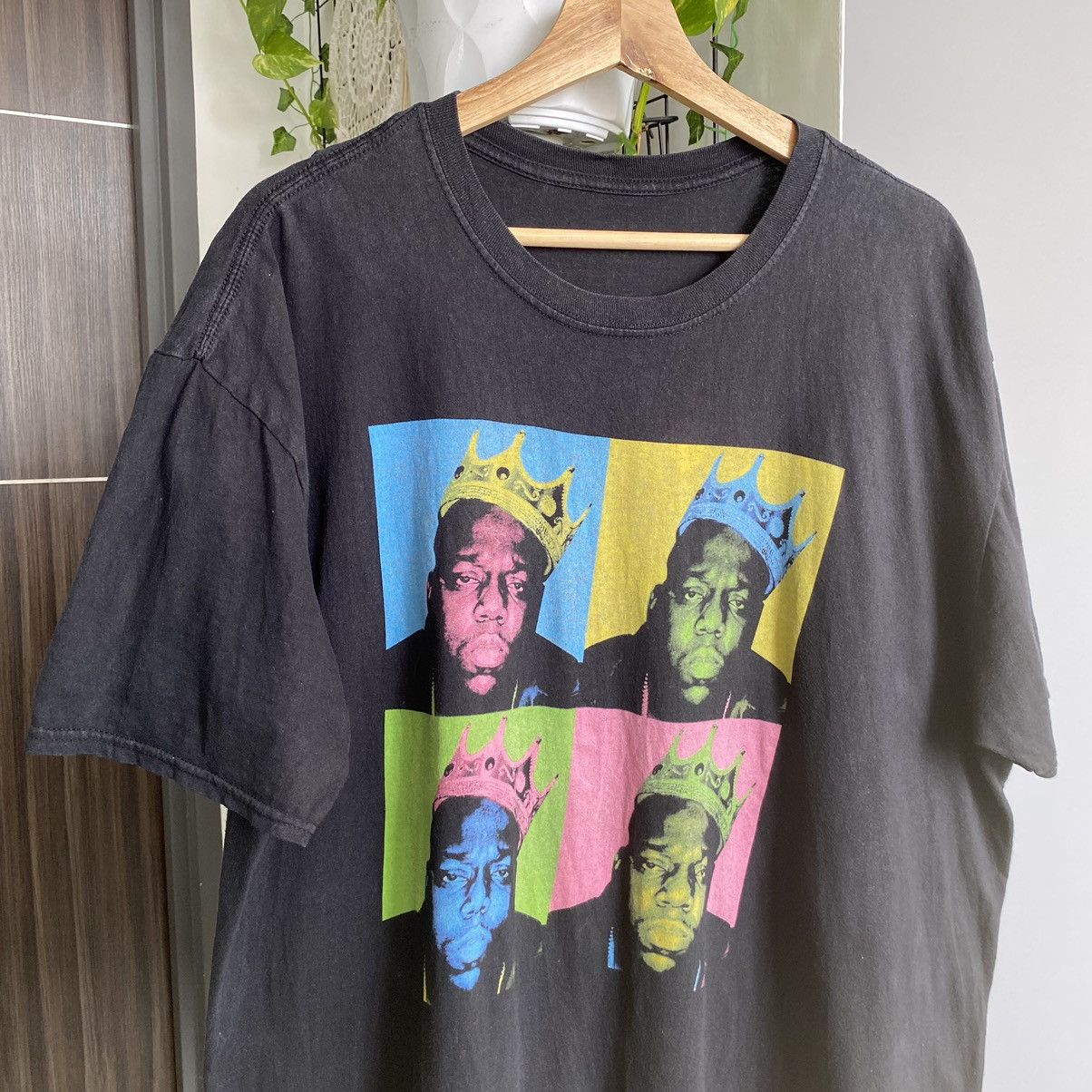 Rap Tees Faded Notorious Big American Rapper Oversized Tee Size US XXL / EU 58 / 5 - 2 Thumbnail