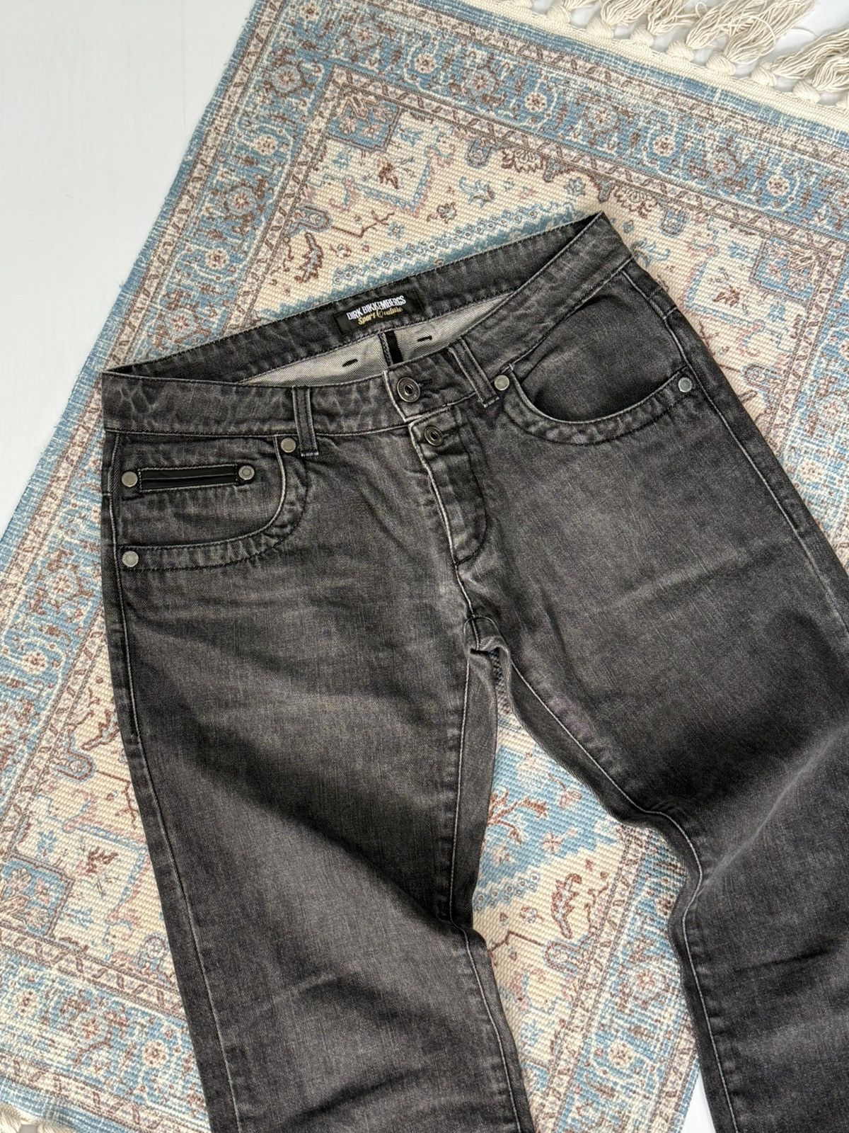Dirk Bikkembergs Dirk Bikkembergs Sport Couture Biker Jeans Denim Pants Size US 32 / EU 48 - 7 Thumbnail